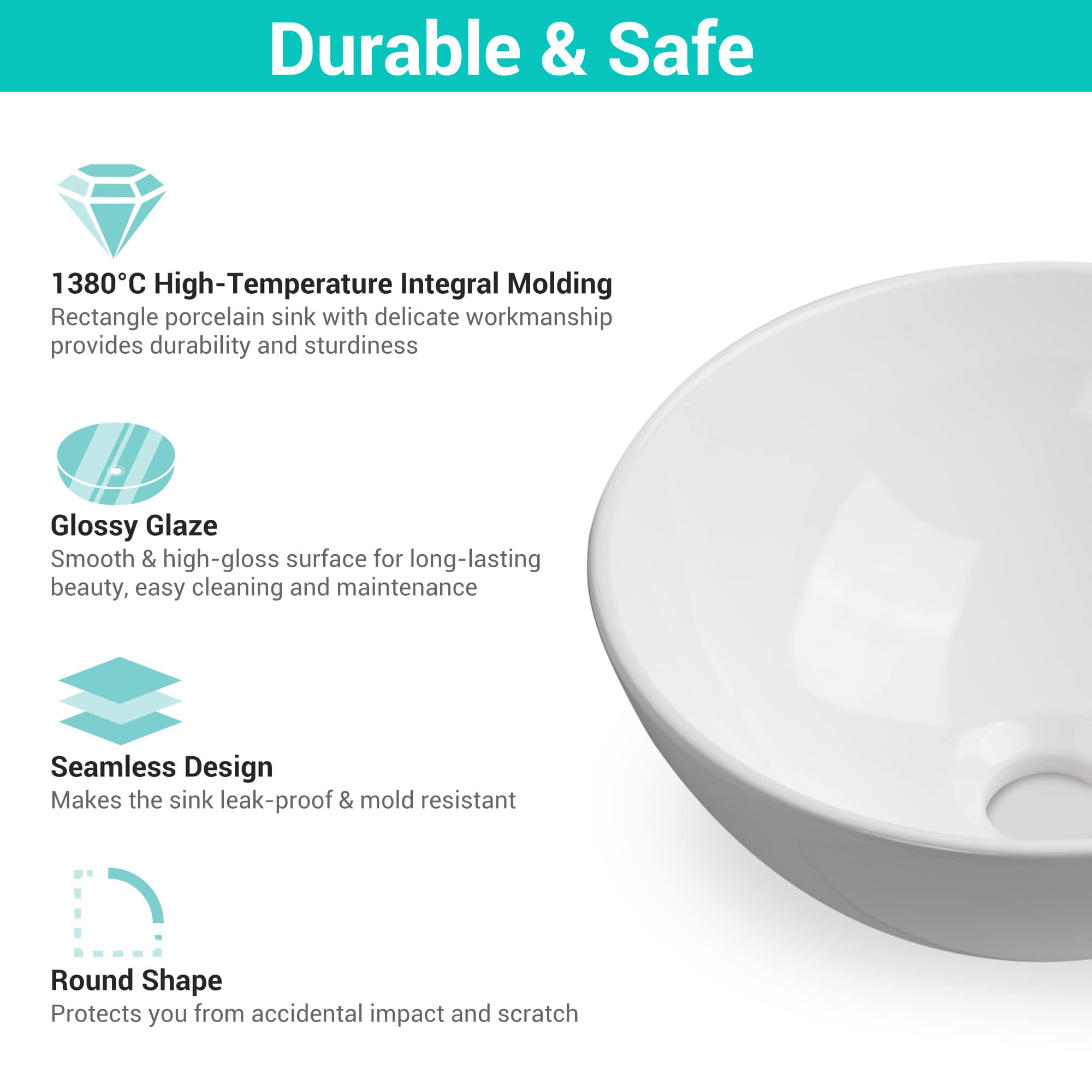 Yescom 80PSK018-8206-07-LO Bath-Sink - View #2