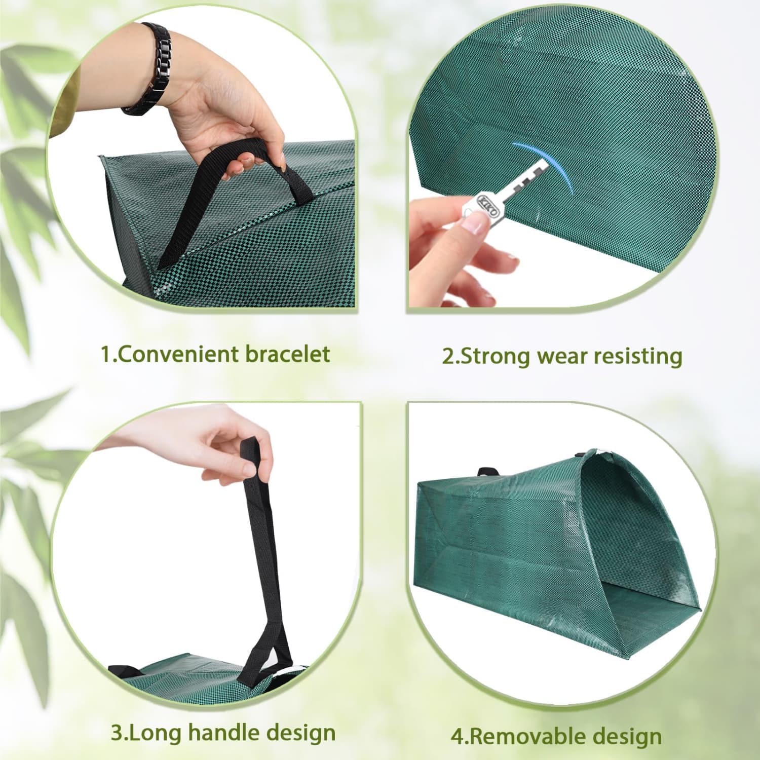 OGETFUUR L5FHA508GDBG3 Lawn-Trash-Bag-Holders - View #4