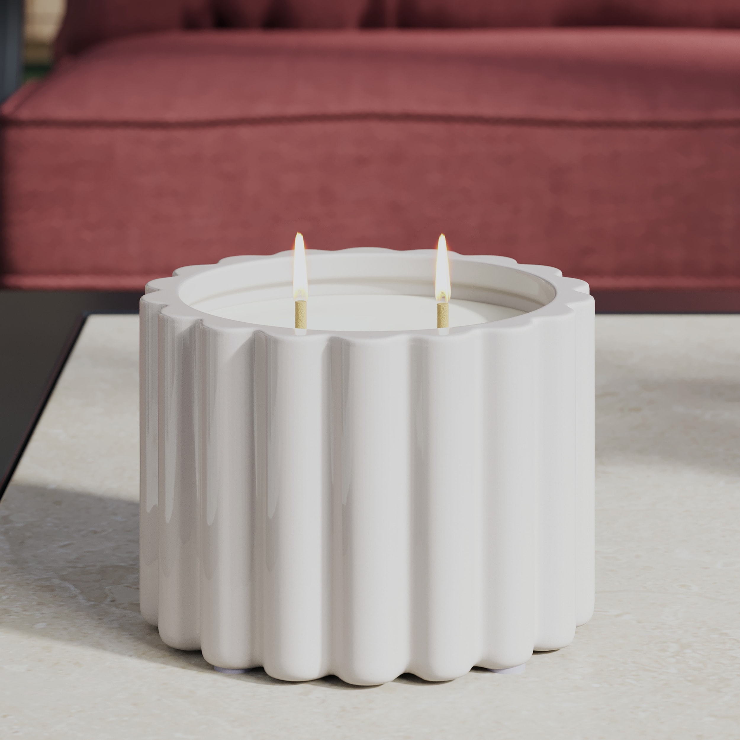 allen + roth CD872-IVORY Citronella-Candles - View #3