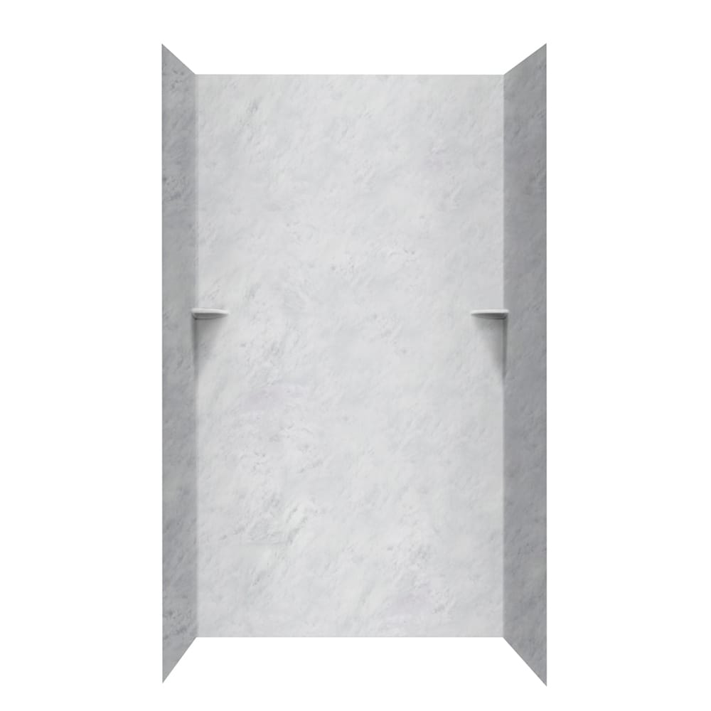 SWAN SK-484896-131 48-in W x 48-in D x 96-in H Tundra 3.0 -Piece Glue Up Alcove Shower panel kit