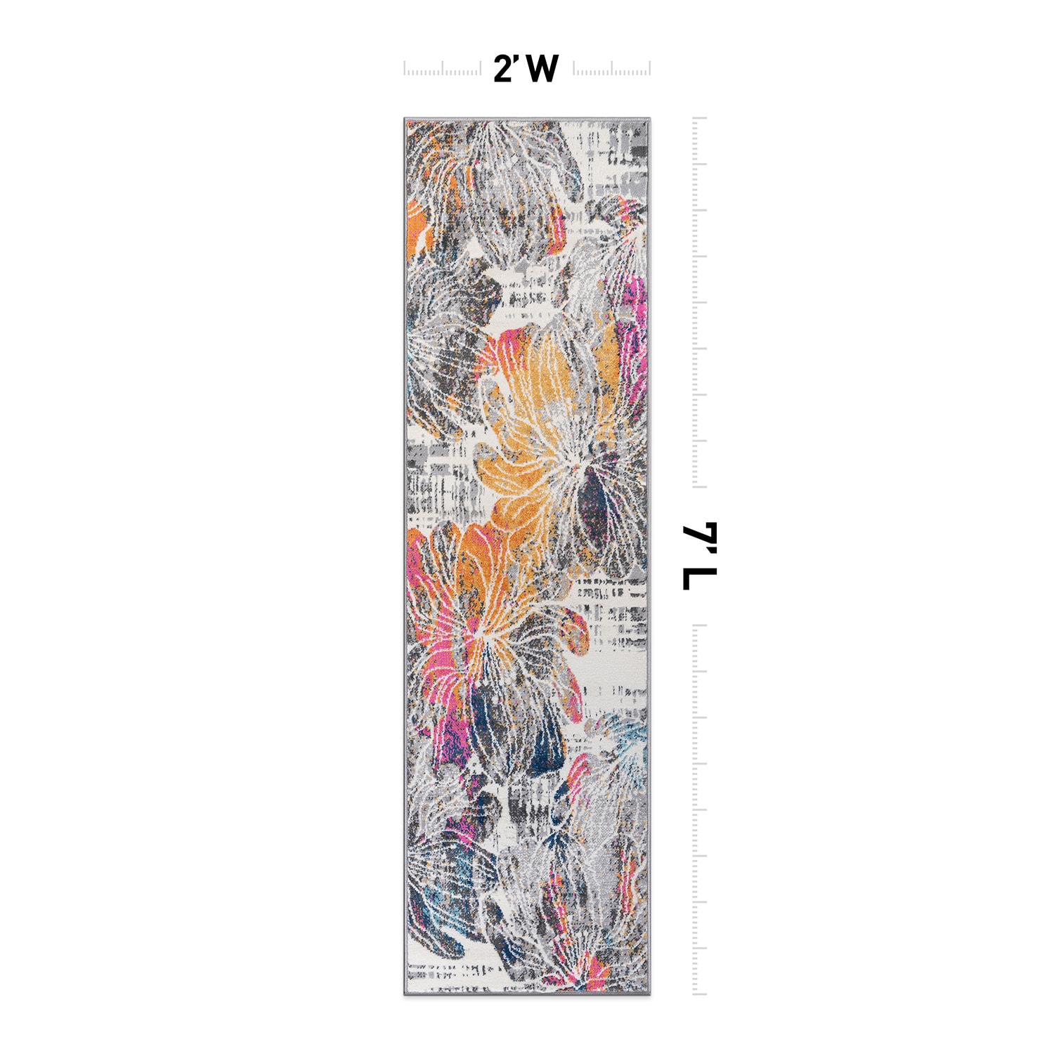 World Rug Gallery 2088MULTI2X7 rugs - View #2