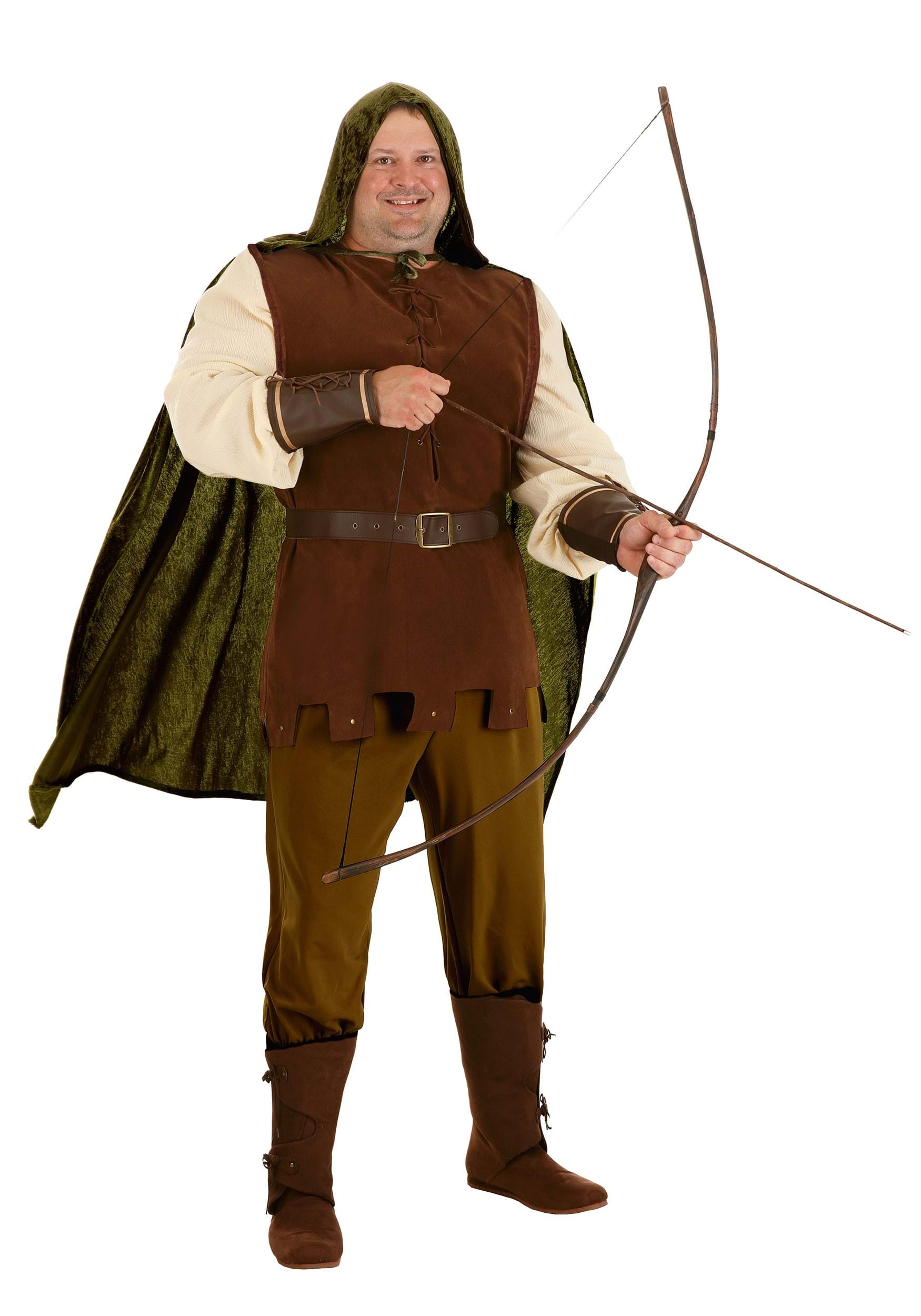 HalloweenCostumes.com FUN Costumes Plus Size Men's Deluxe Robin Hood ...