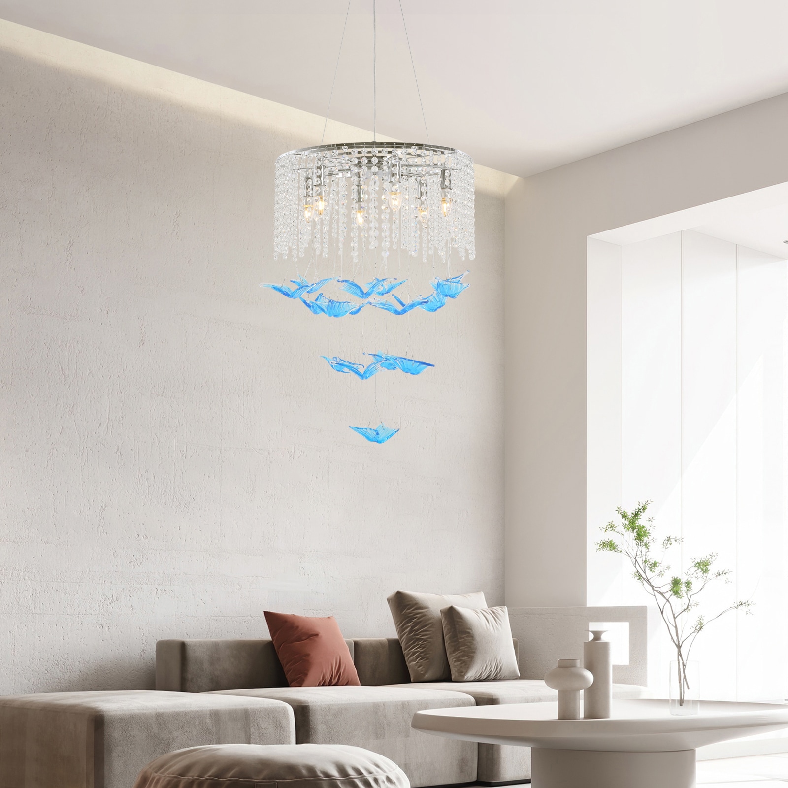 Oukaning HG-LMLZBY-5159-US Pendant-Lights - View #11
