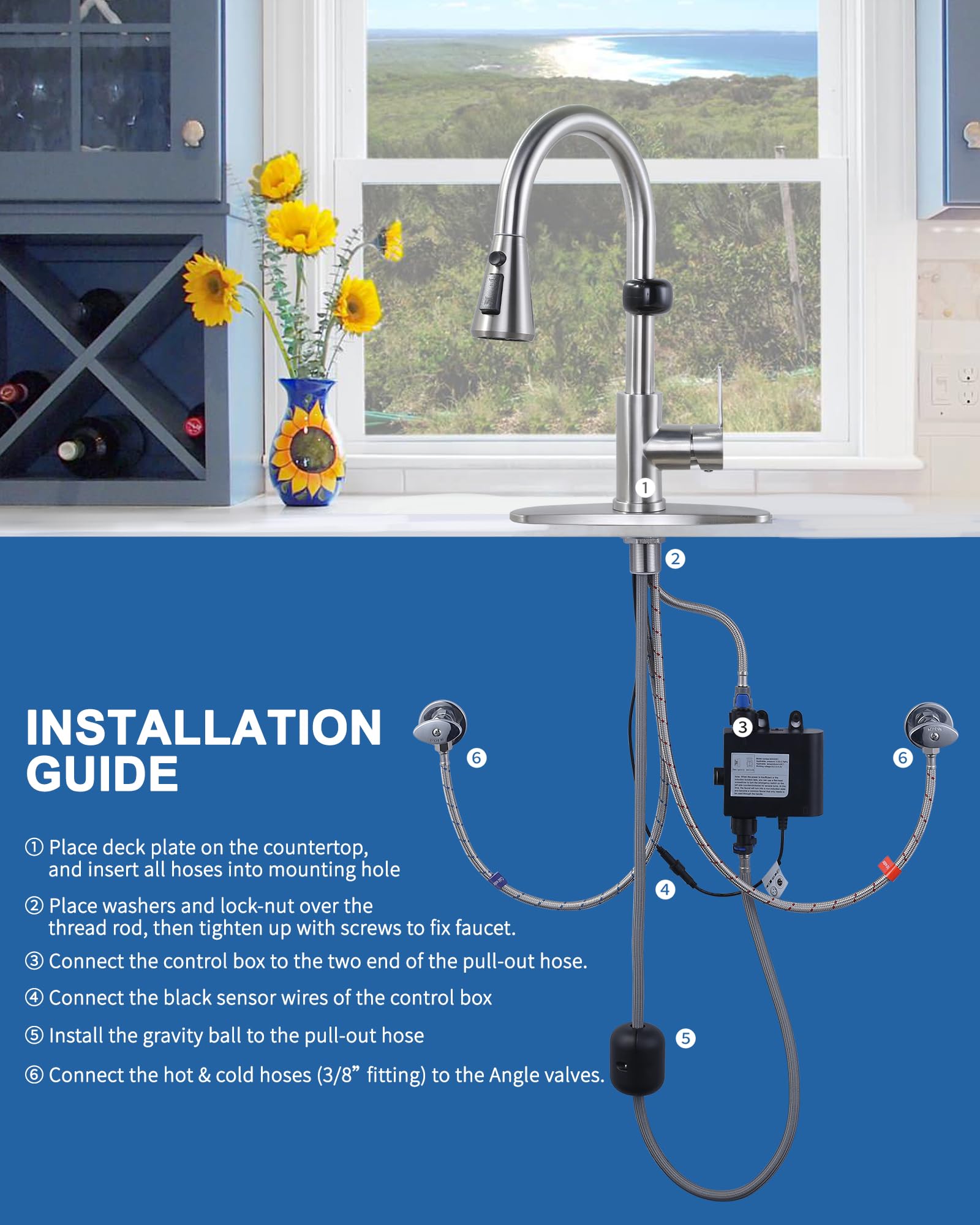 LILILIAN FMY LRO0820E046 Kitchen-Faucets - View #9