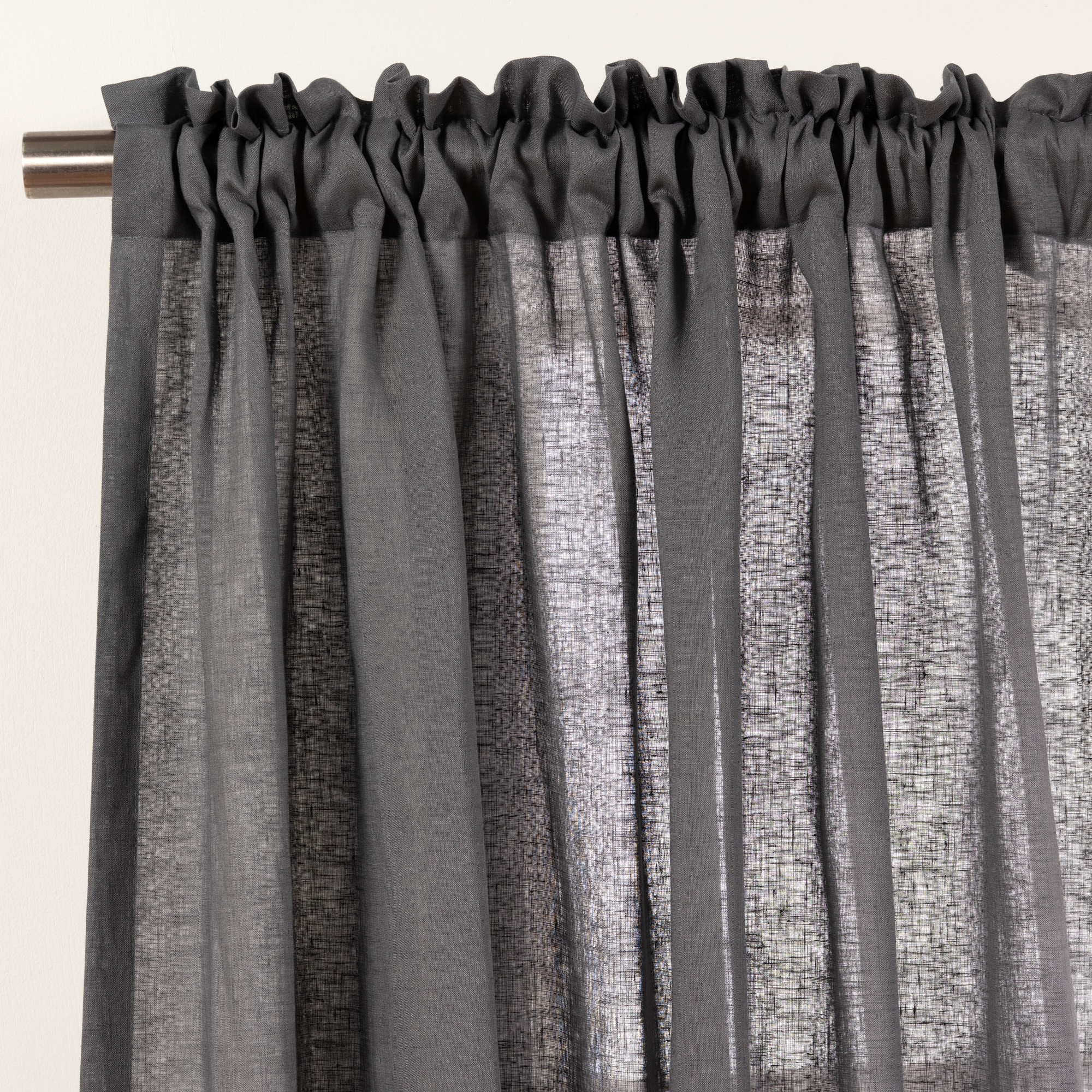 Best Home Fashion YK-01-BT-LN-84-DK.GR curtains - View #3