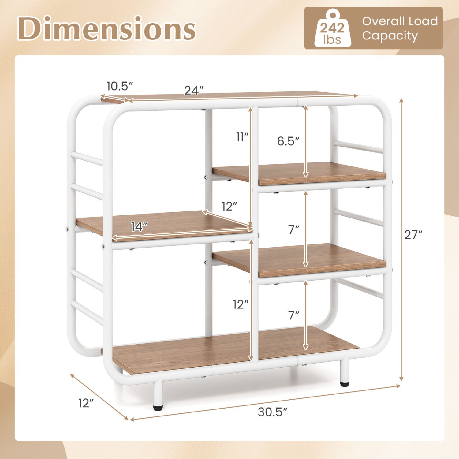 Slickblue D-CO-AN49631VJ bookcases - View #3