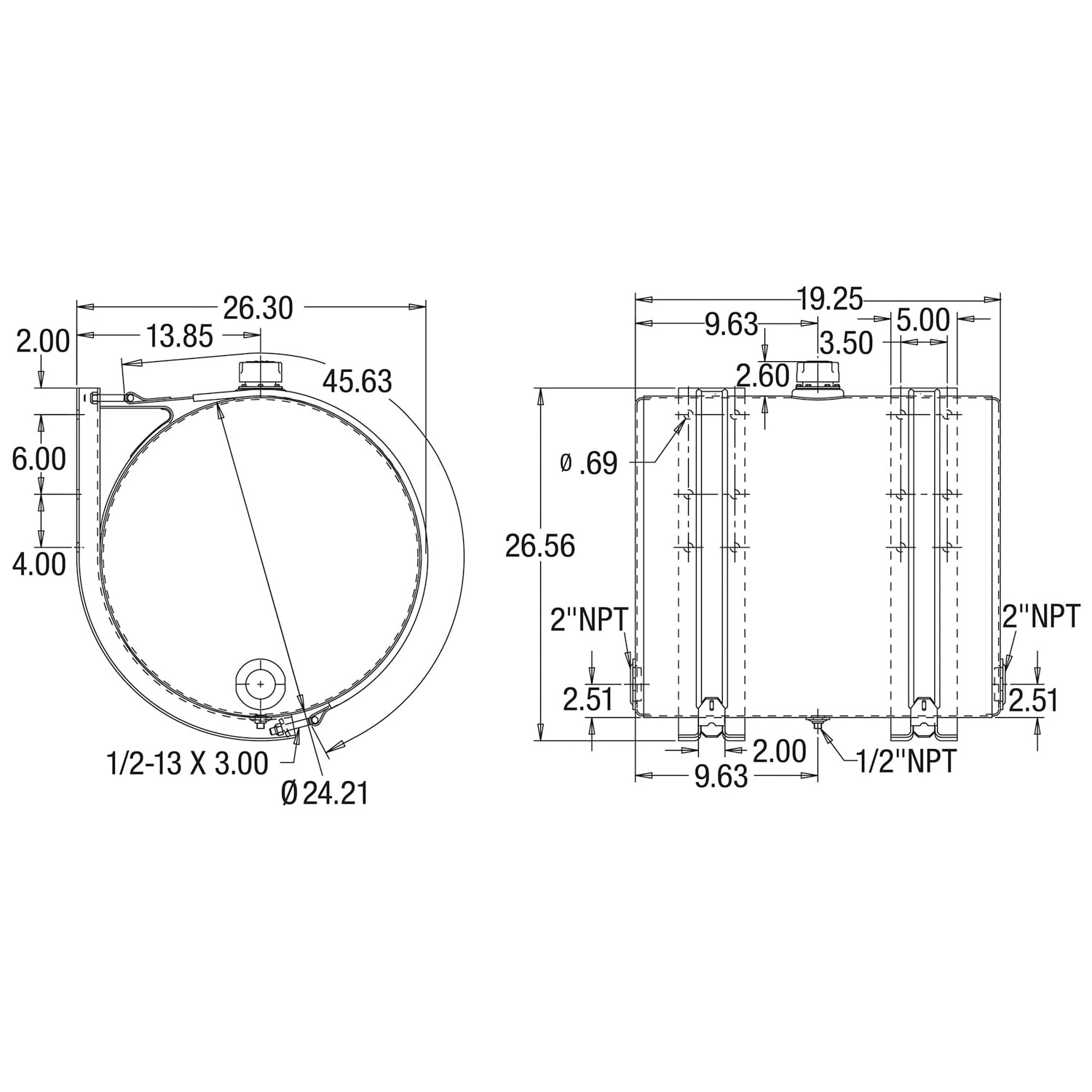 Buyers Products SMC35A Automotive-Hardware - View #8