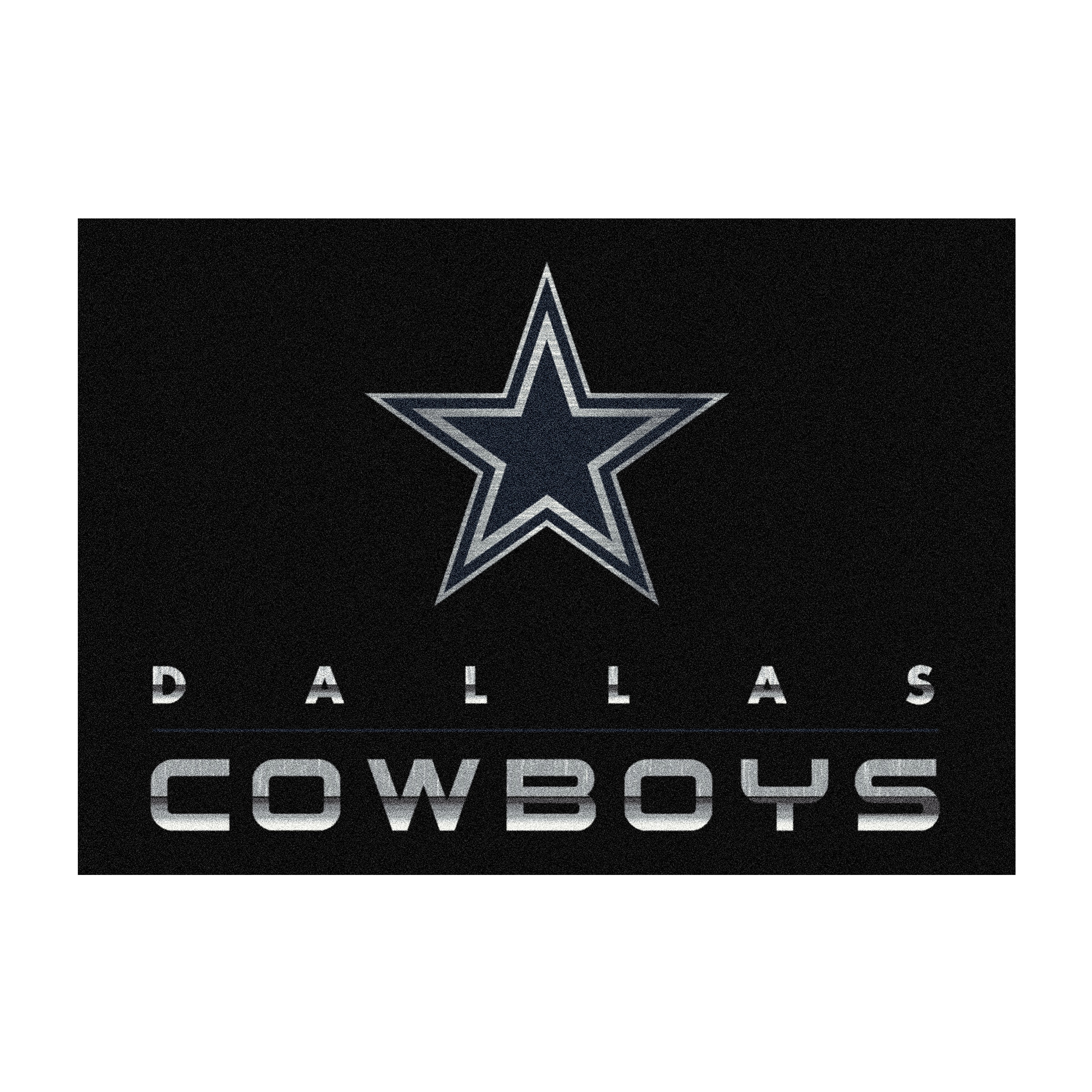 Dallas Cowboys 4x6 ft Spirit Rug