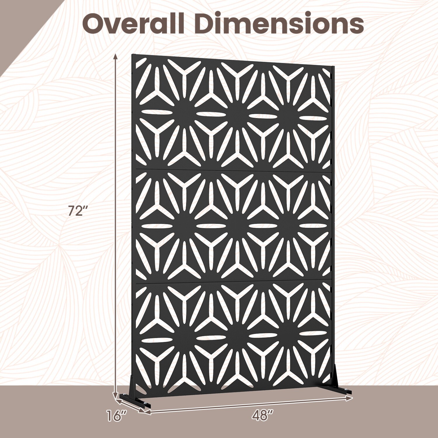 Slickblue D-CO-KB45231PN Outdoor-Privacy-Screen - View #3