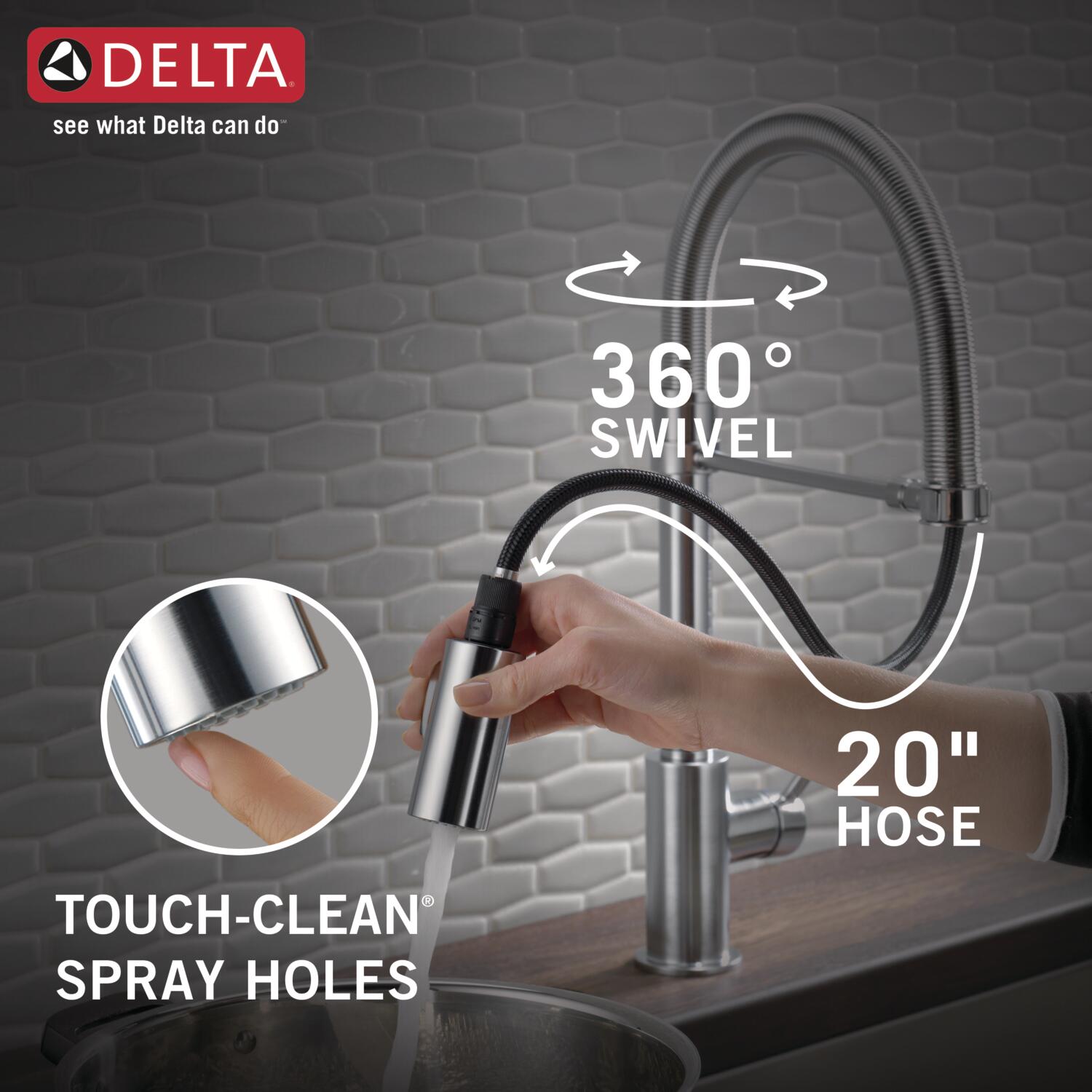 Delta 9659-AR-DST Kitchen-Faucets - View #6