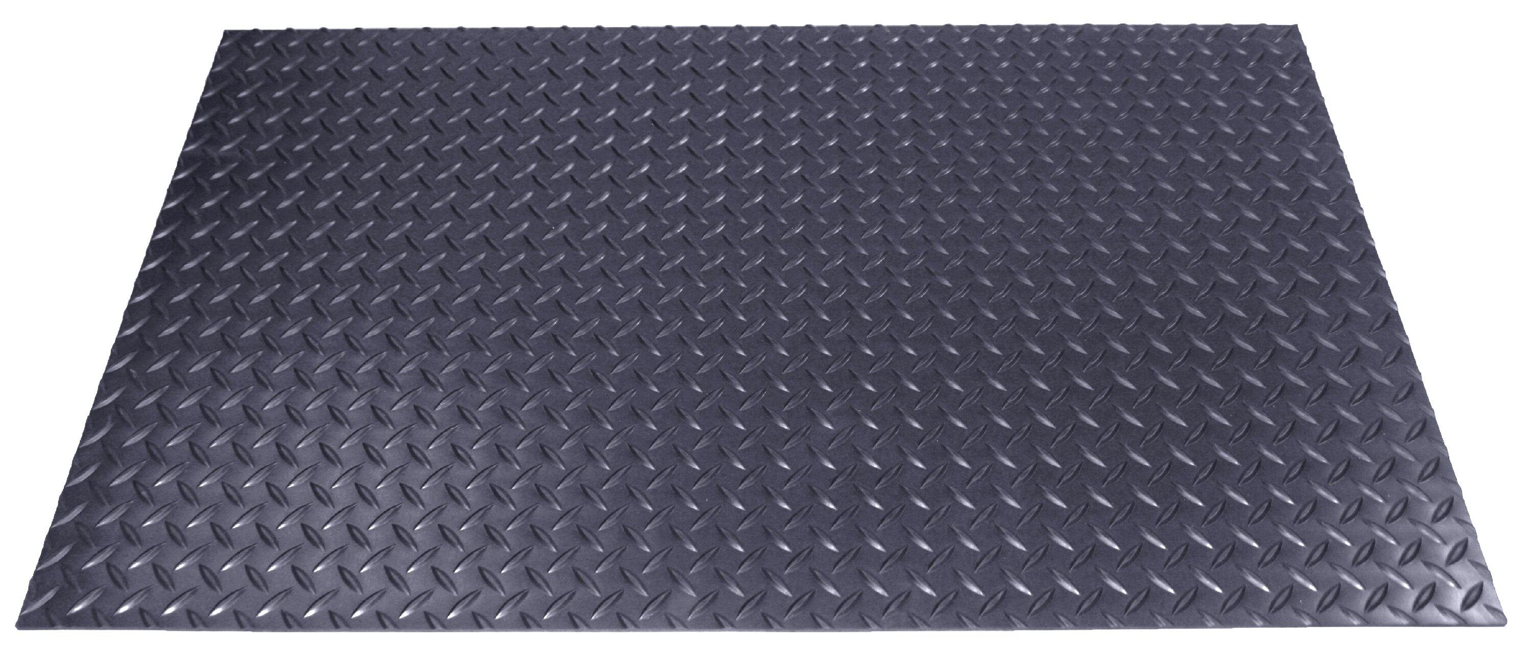 Rhino Mats SBD448 Black Vinyl Rectangular Indoor Utility Mat