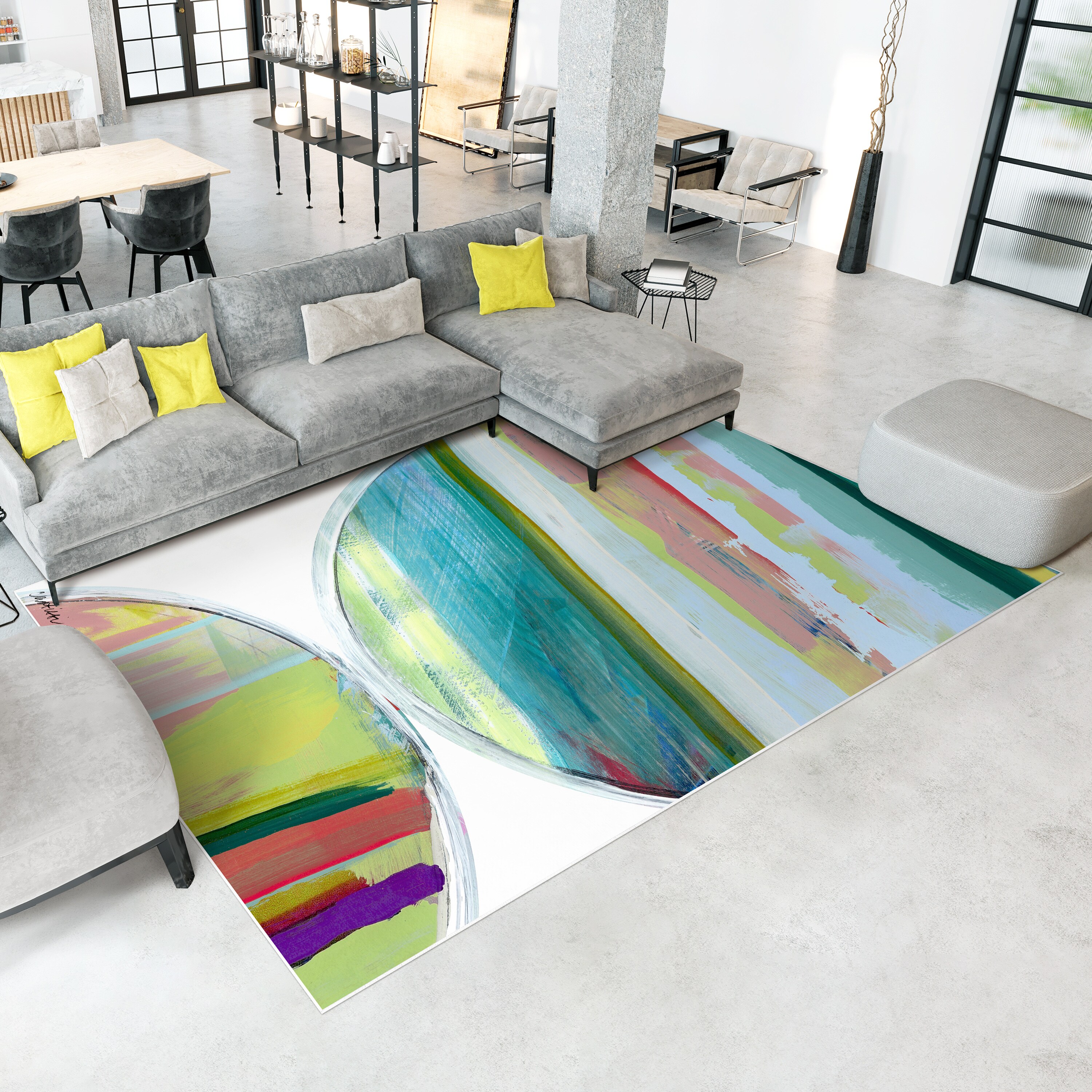 Empire Art Direct TDA-PI875-0810C2 rugs - View #2