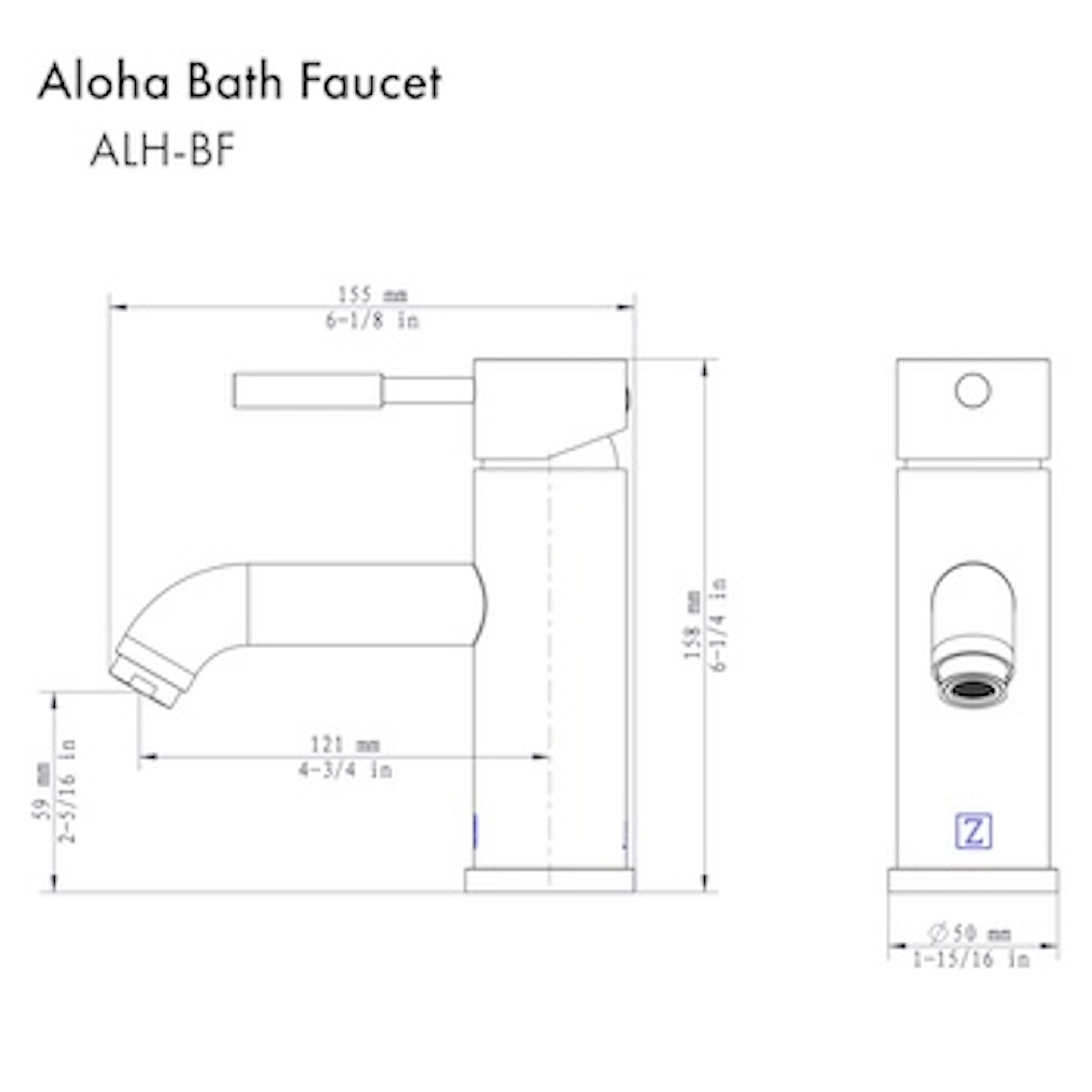 ZLINE KITCHEN & BATH ALH-BF-PG Lavatory-Faucets - View #6