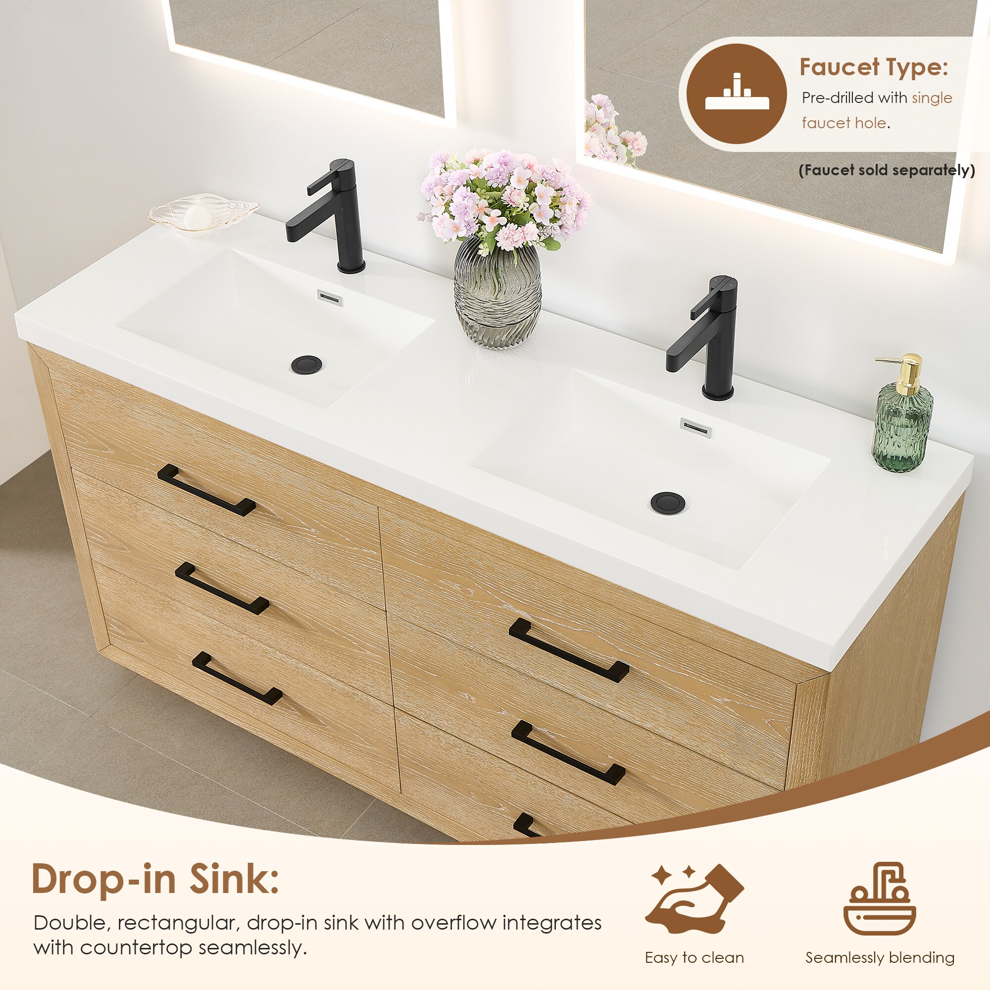 Altair 579060-WO-WH Bath-Vanity-Combo - View #7