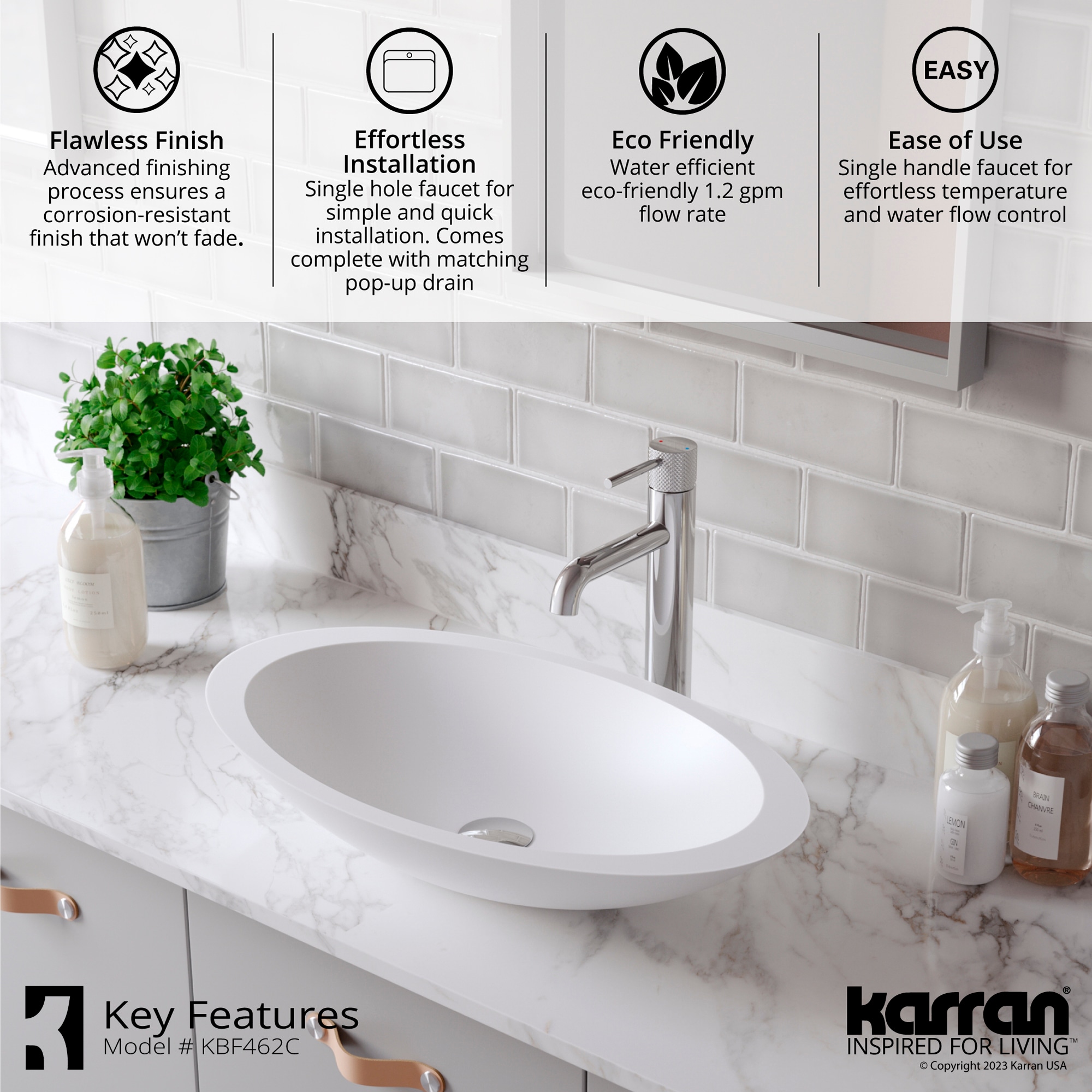 Karran KBF462C Lavatory-Faucets - View #6