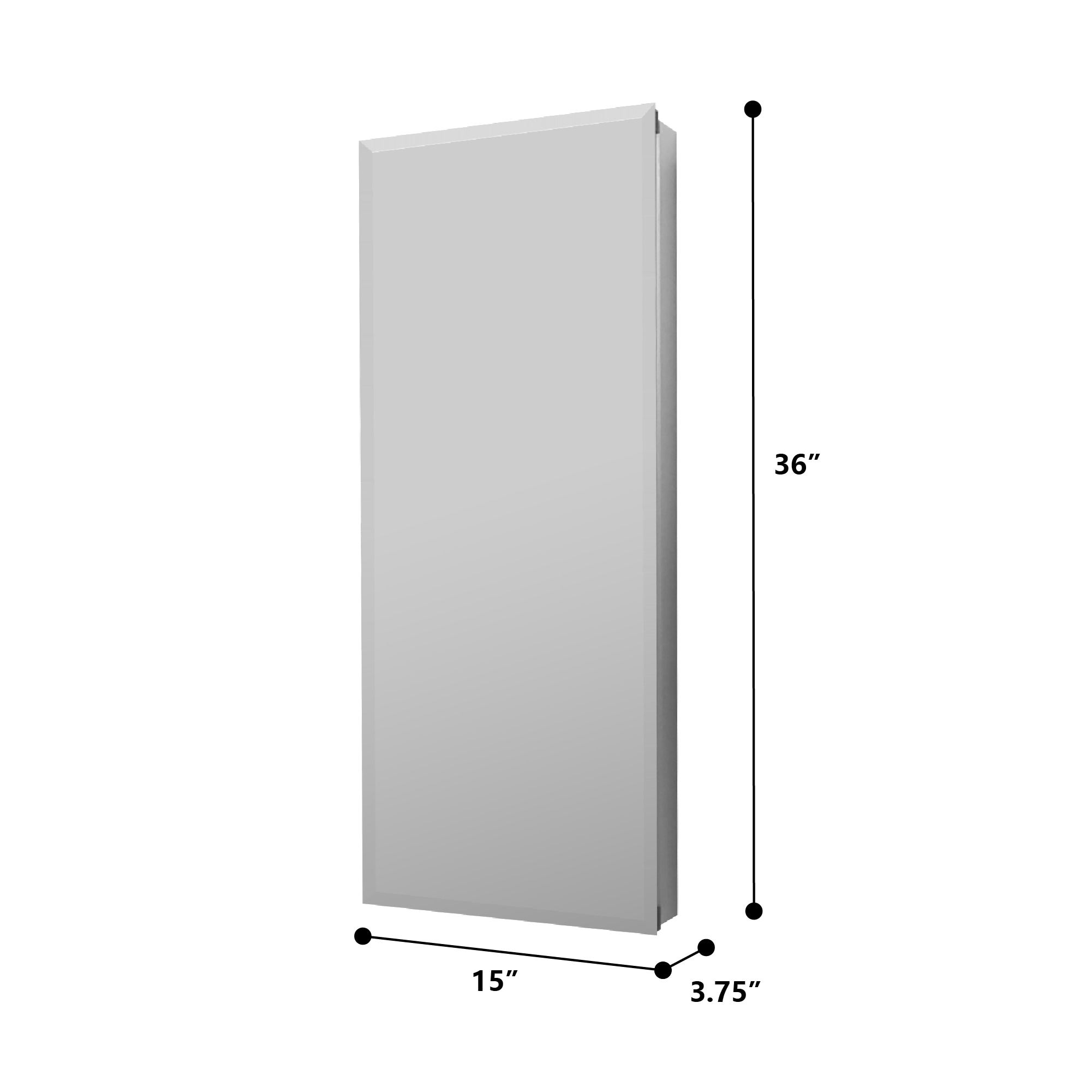 Forclover TAK-MCSA1536 Bathroom-Medicine-Cabinets - View #11