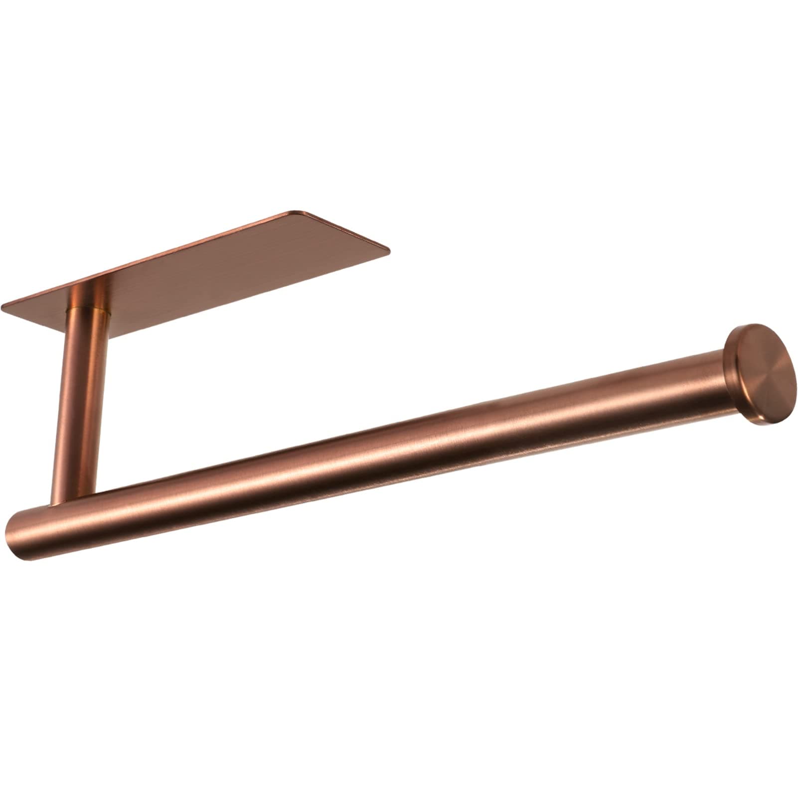 Atensils  Under Cabinet Paper Towel Holder SUS304 Stainless Steel Wall Mounted Vertical and Horizontal Roll Rack for Kitchen and Bathroom