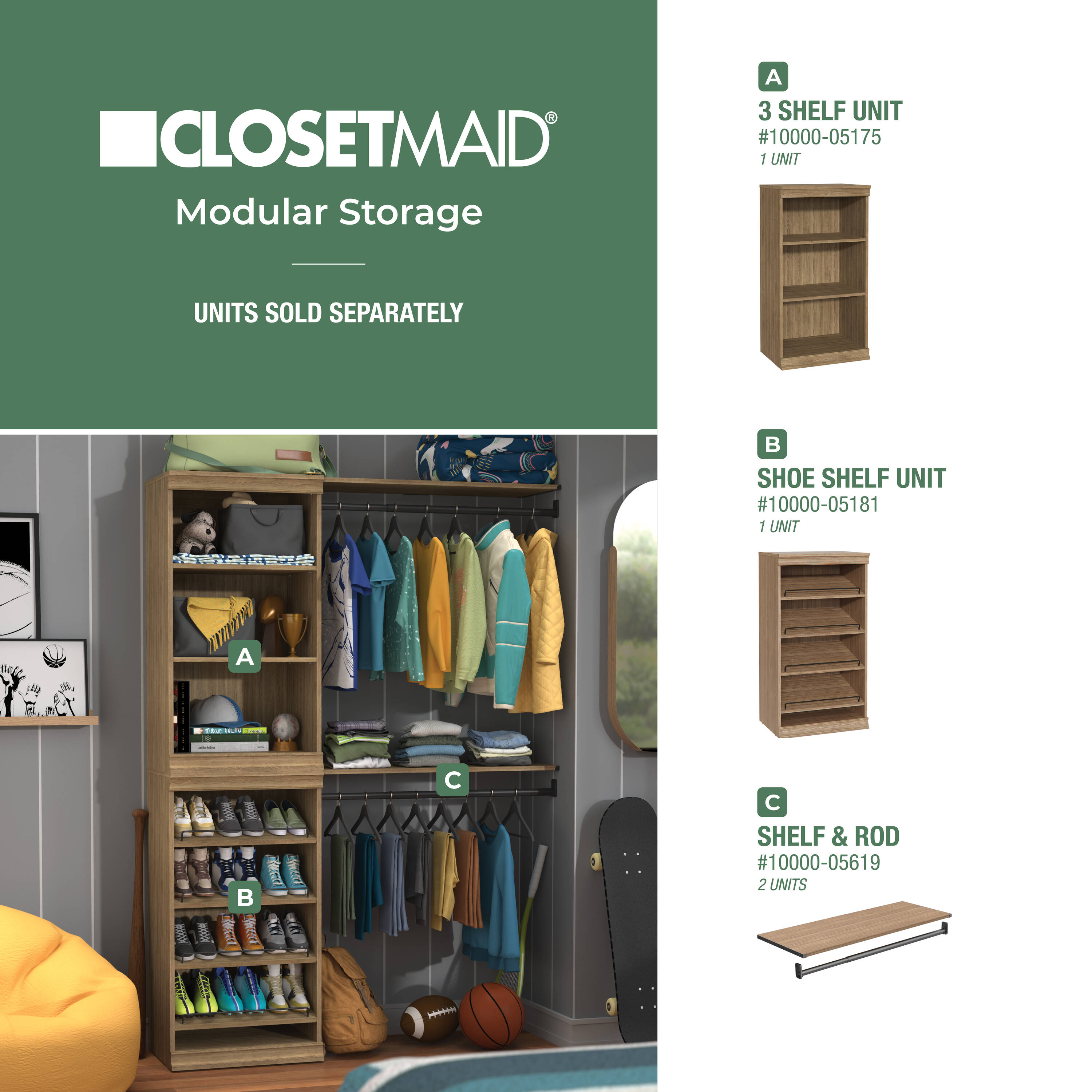 ClosetMaid 10000-05181 Wood-Closet-Tower - View #11