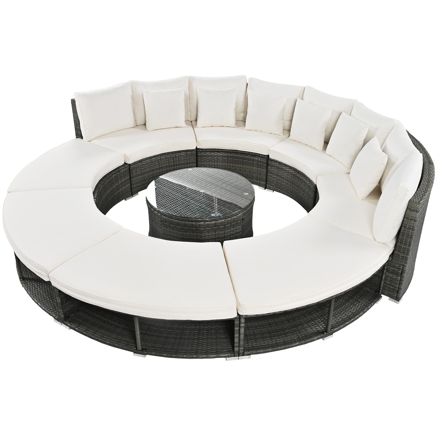 SINOFURN SYA370198BG Patio-Sofas-Daybeds - View #11