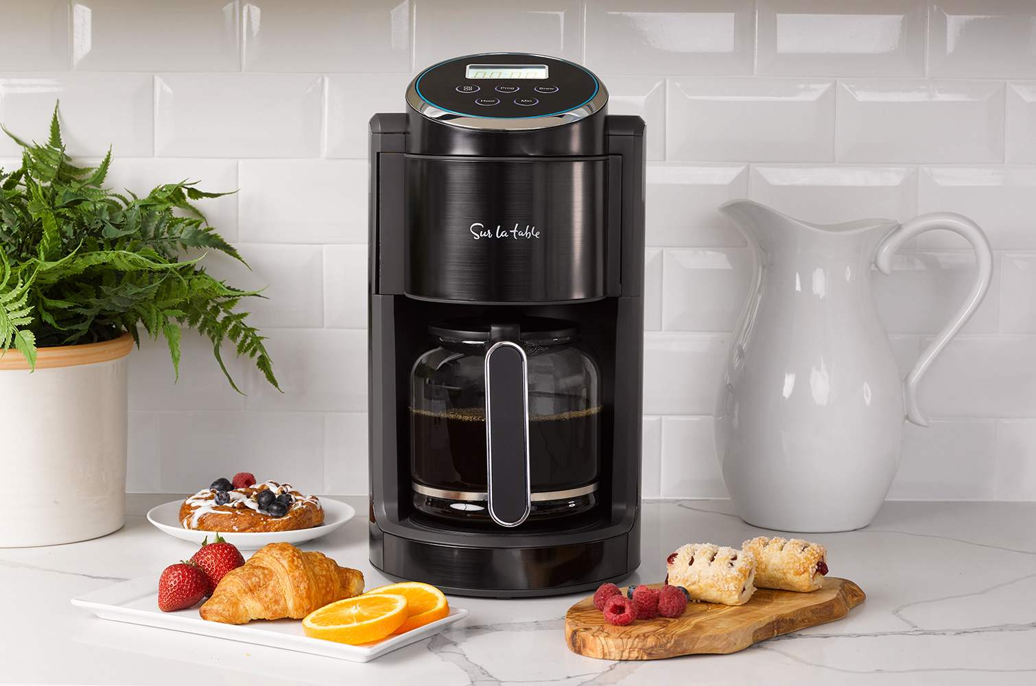 Sur La Table SLT4103 14-Cup Coffeemaker with Touchscreen Display