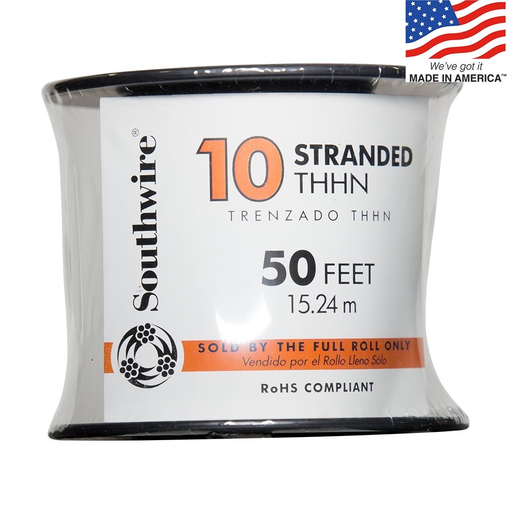 10 Gauge 2 Conductor Electrical Wire 10 Awg Wire Stranded - Temu