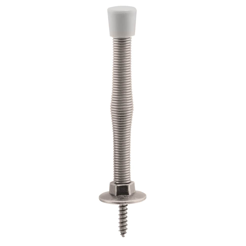 Prime-Line MP10112-1 3-in Satin nickel Spring Door Stop