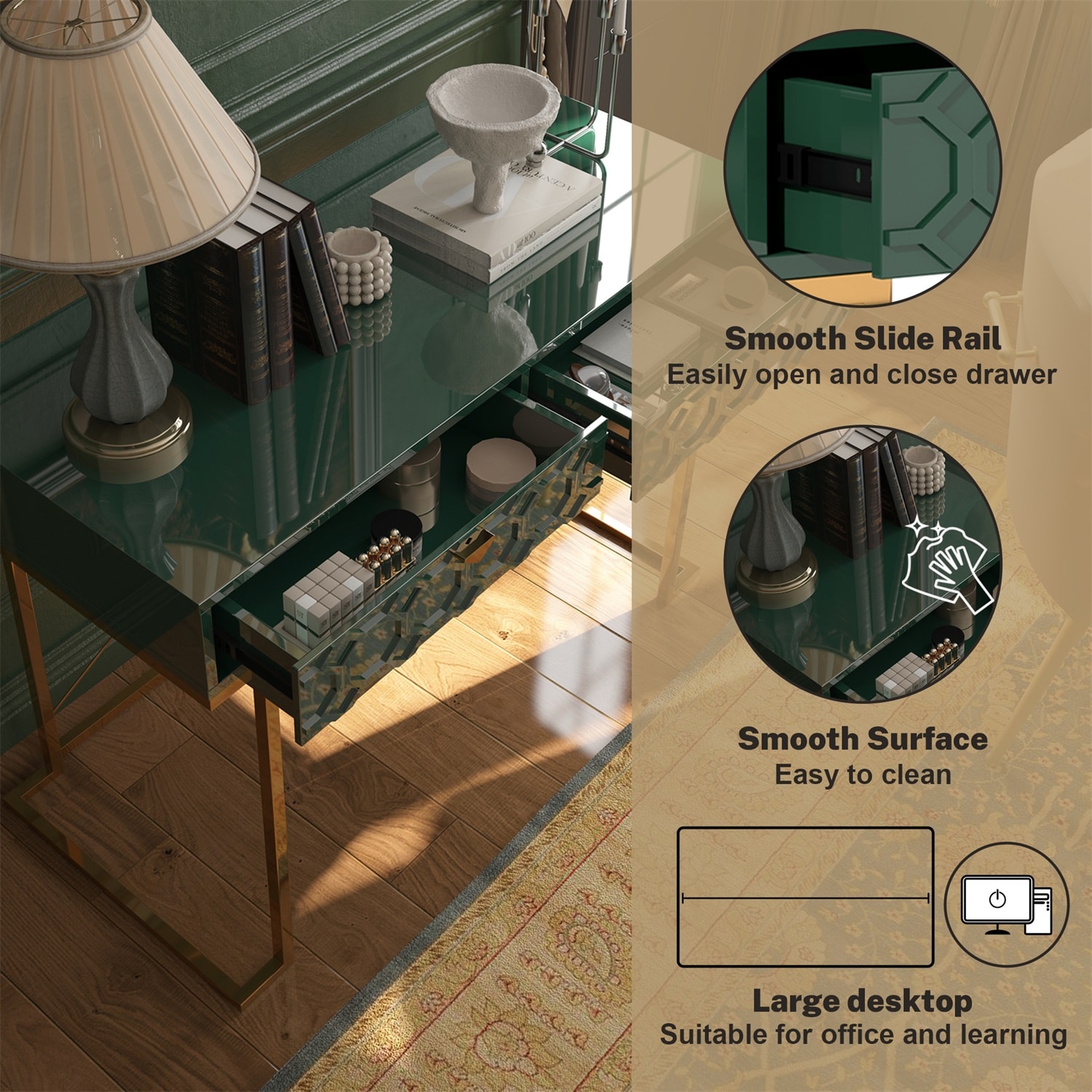 Mondawe MO-DK1-GR desks - View #3