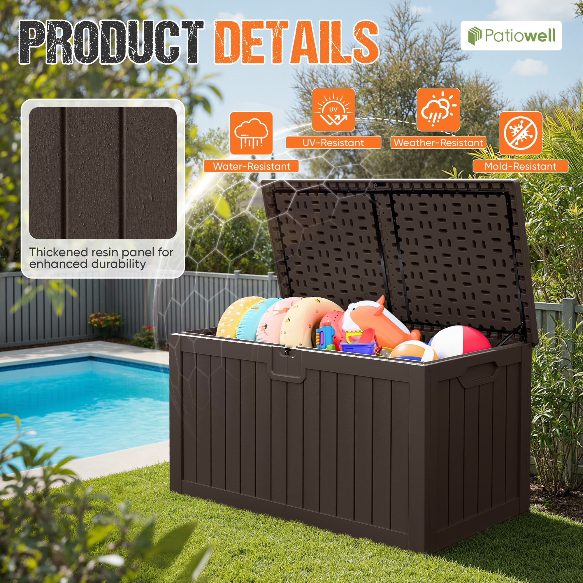 Patiowell WES-0641-8 Deck-Boxes - View #7