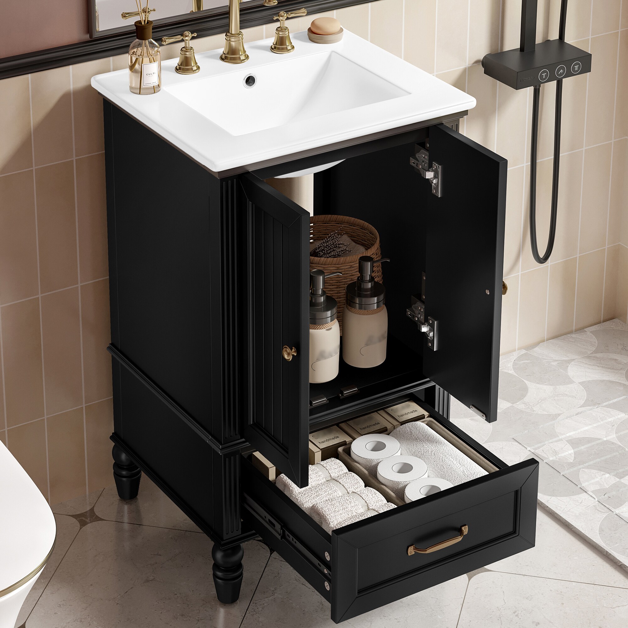 Forclover CNE-P245325N Bath-Vanity-Combo - View #2
