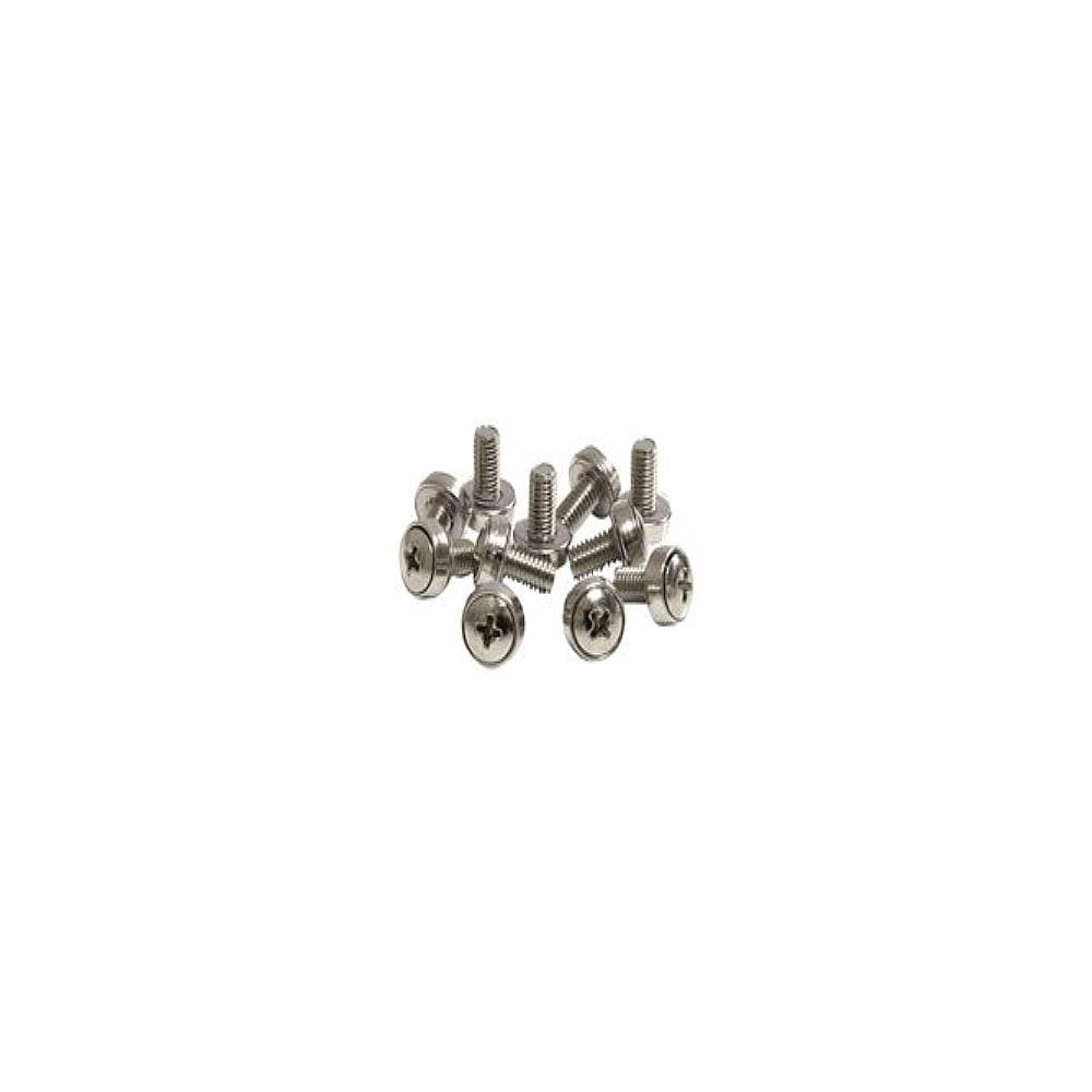 StarTech DHCABSCREWSM6 Startech CABSCREWSM6 50 Pack M6 Mounting Screws for Server Rack Cabinet
