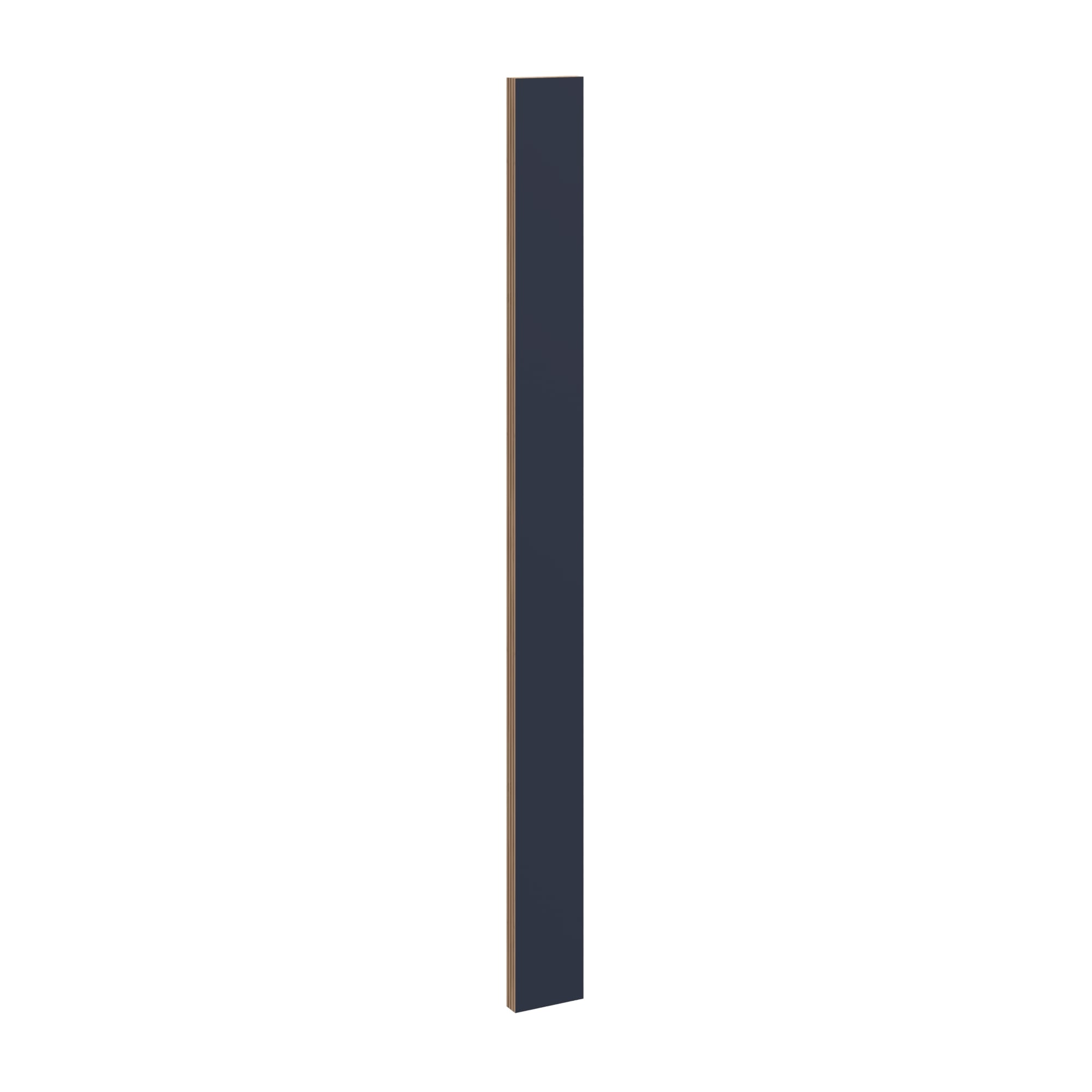 KraftMaid Momentum WF3.36G77 Deveron Cabinet Fill Strip 3-in W x 36-in H x 0.75-in D Midnight Painted