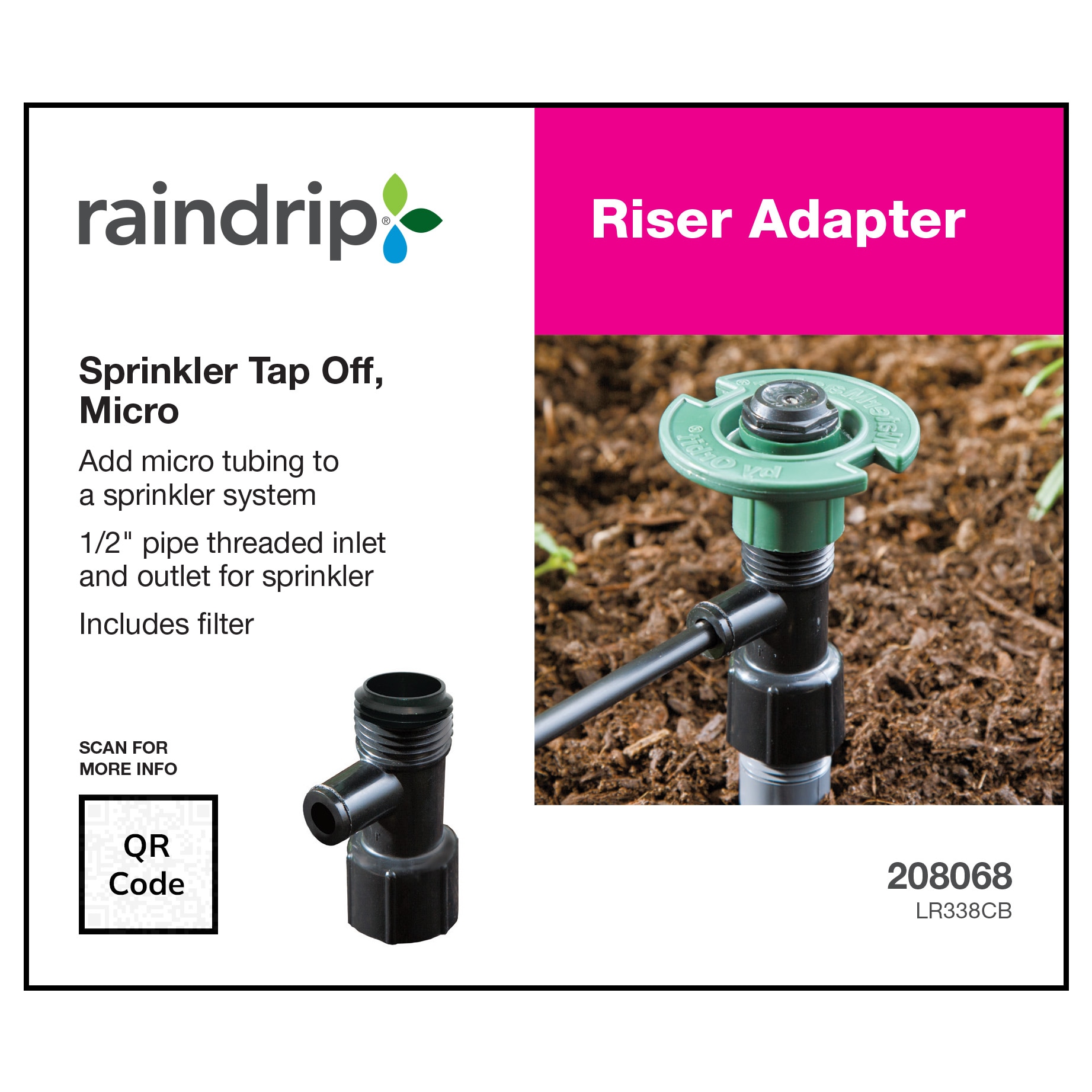 Raindrip R338CB Drip-Irrigation-Manifolds - View #7