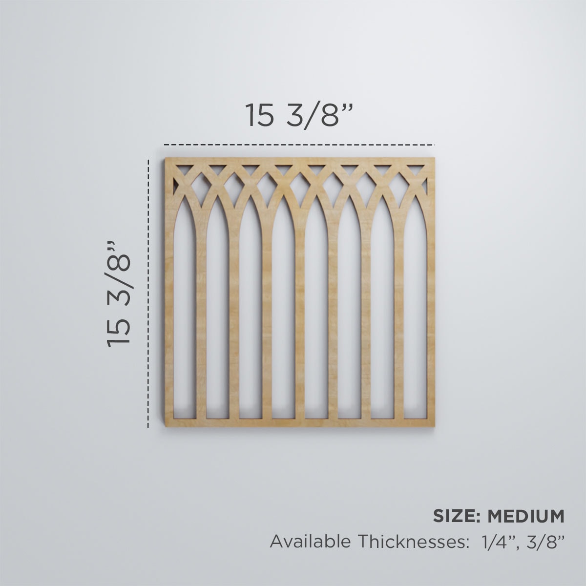 Ekena Millwork WALW16X16X0250CRPBI Wall-Panels - View #3