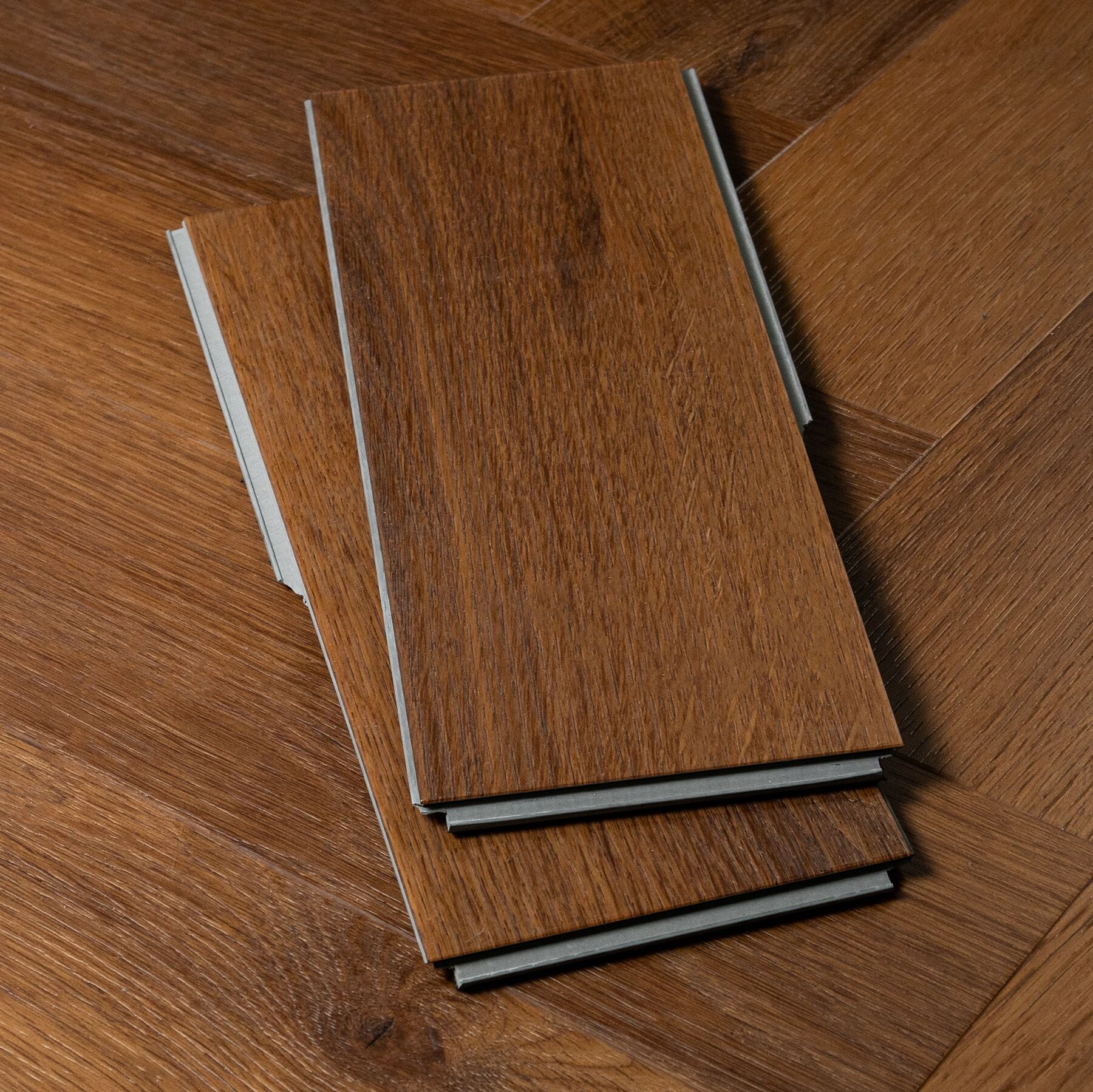 Flooret Flooret Modin Brenwick Herringbone 12-in Cut Sample Luxury Vinyl Plank Flooring, DIY Click Installation, 40 Mil Wear Layer, Waterproof and Scratch Resistant LVP