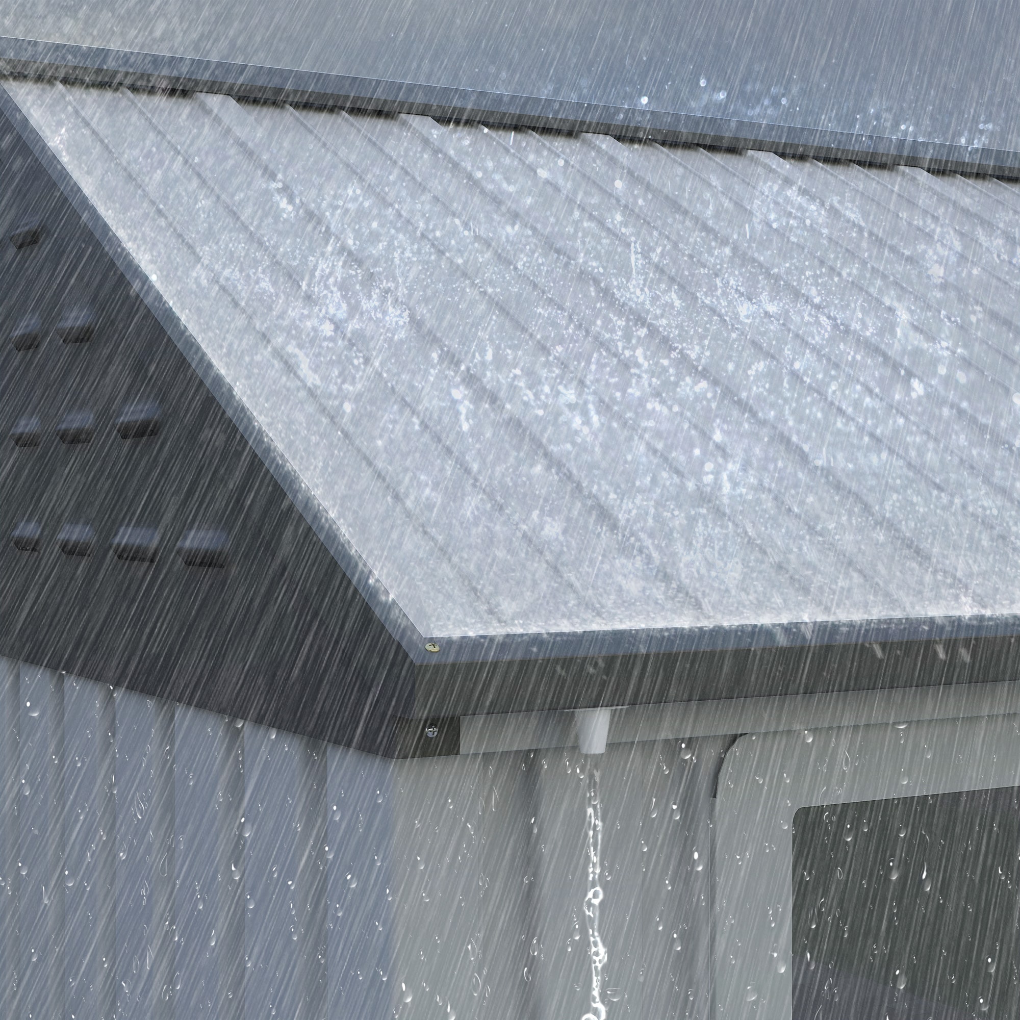 Outsunny 845-331V01WT Metal-Storage-Buildings-Sheds - View #9