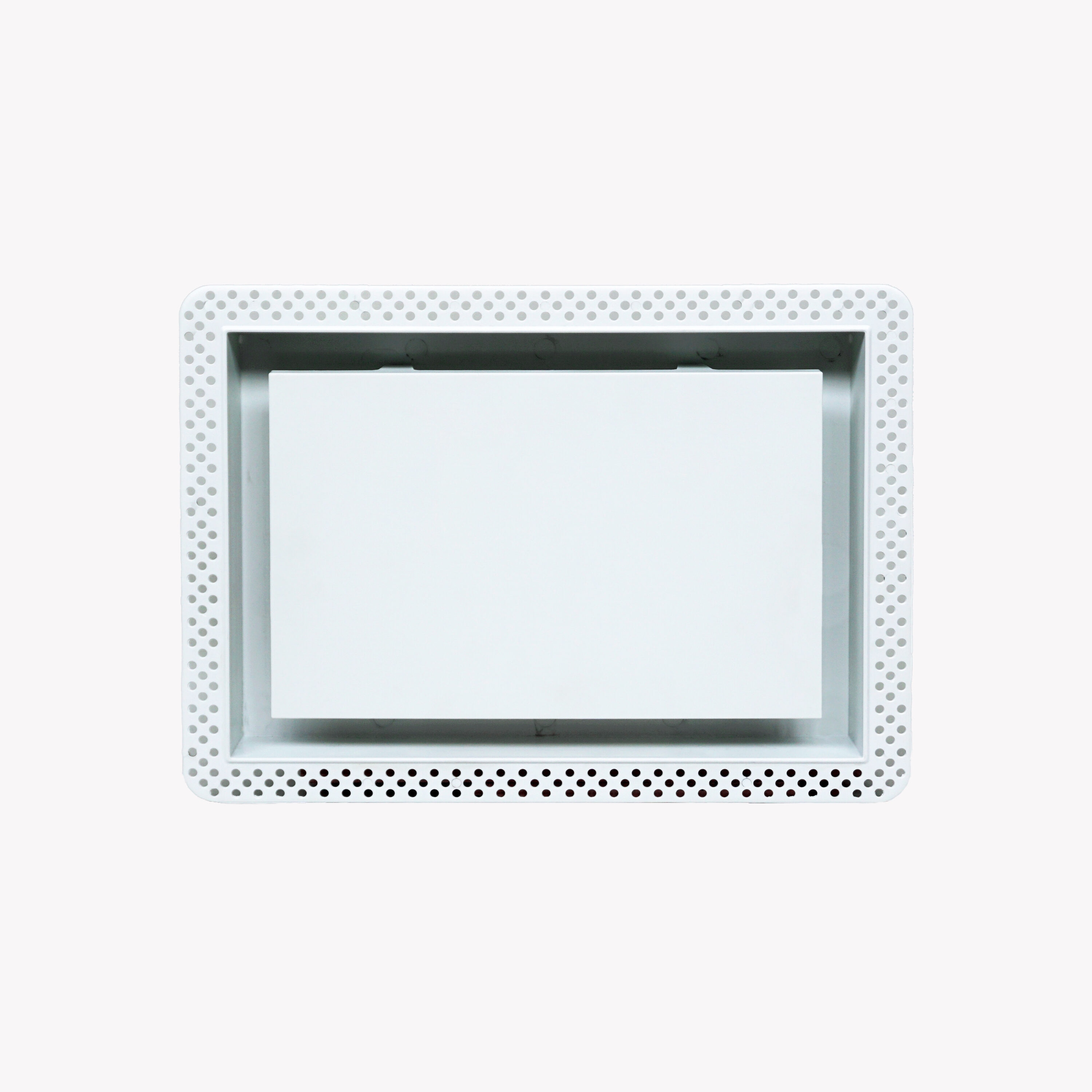 Fittes 14-in x 10-in 1-way ABS resin White Sidewall/Ceiling Register
