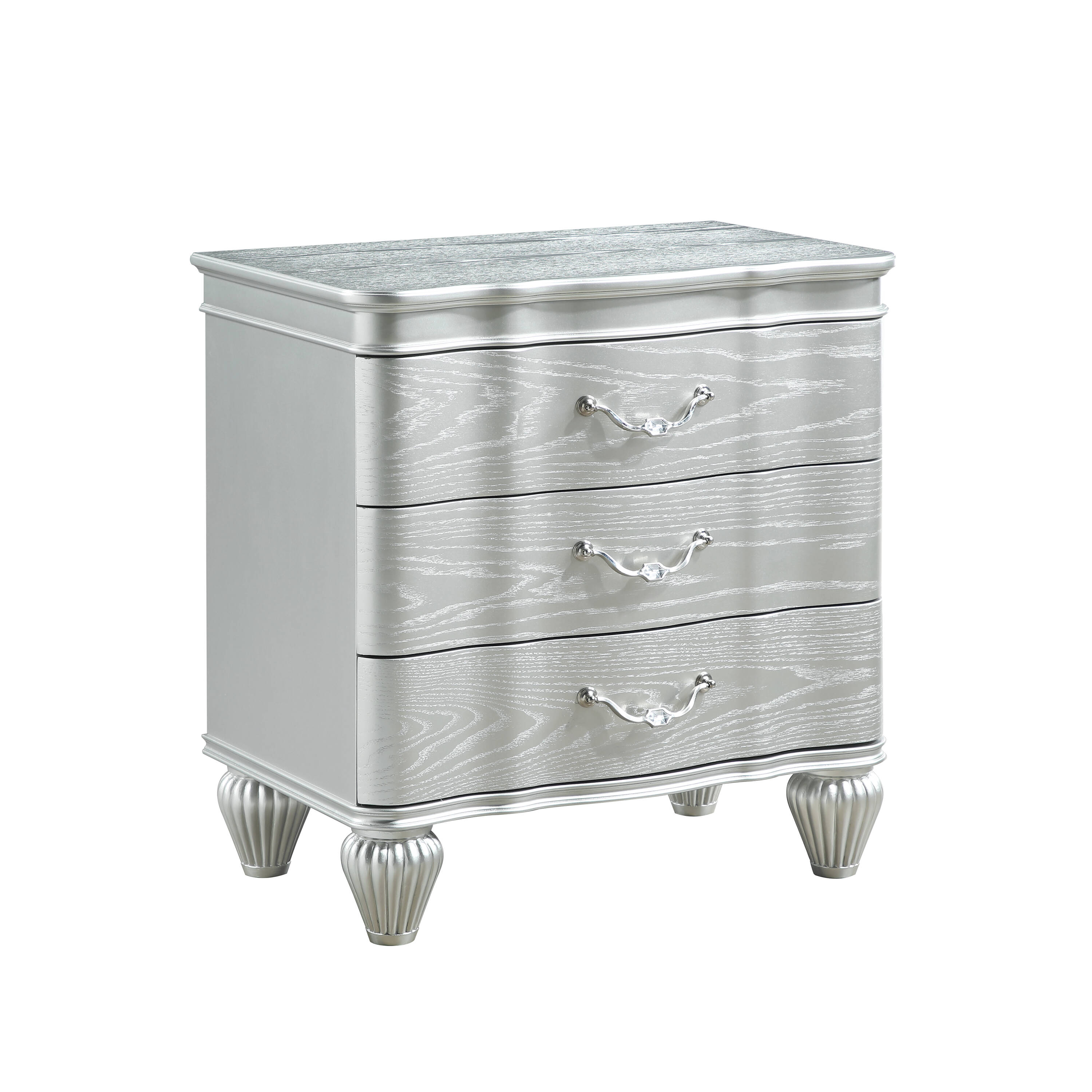 Galaxy 601955554565 Landmark Silver Nightstand