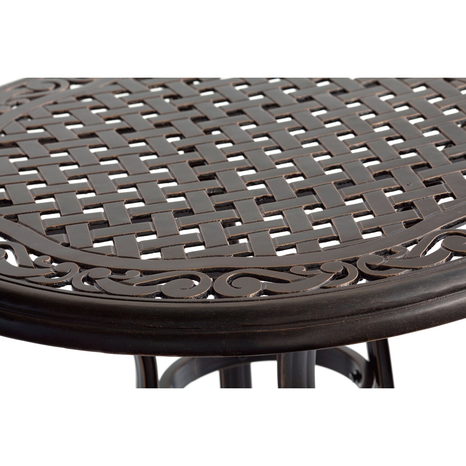 Hanover TRADDN3PCPDBR-BLU Patio-Dining-Sets - View #7