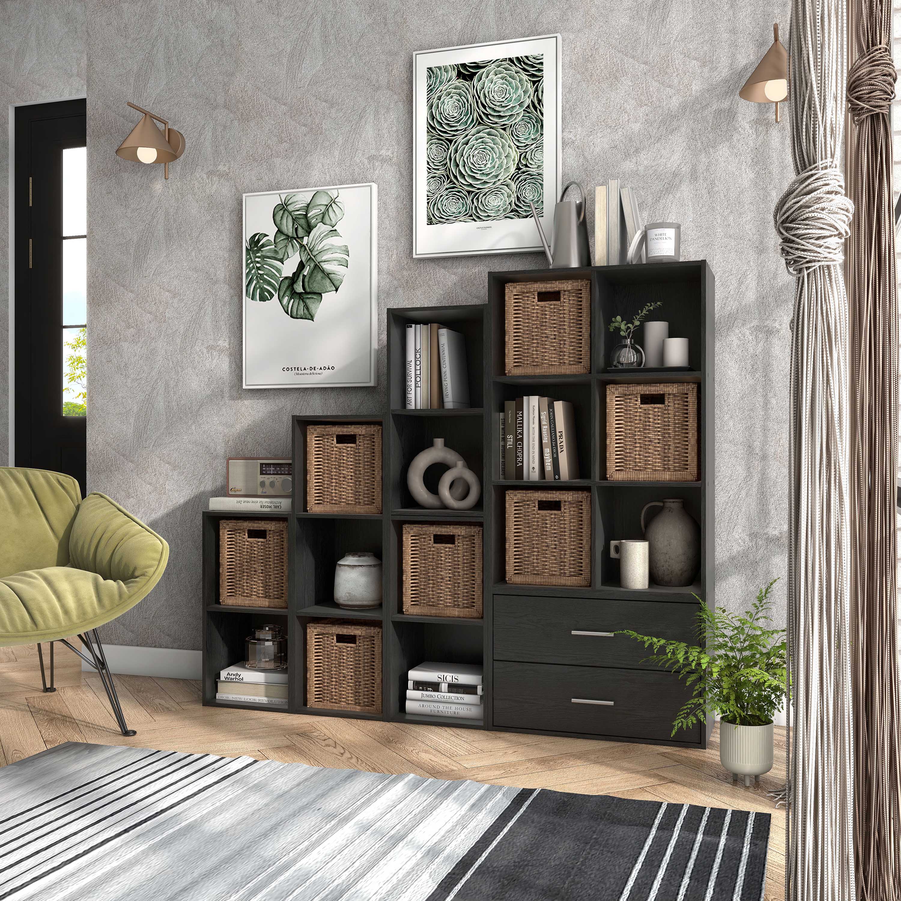 Furniture of America FGI-2381C1-6S bookcases - View #4