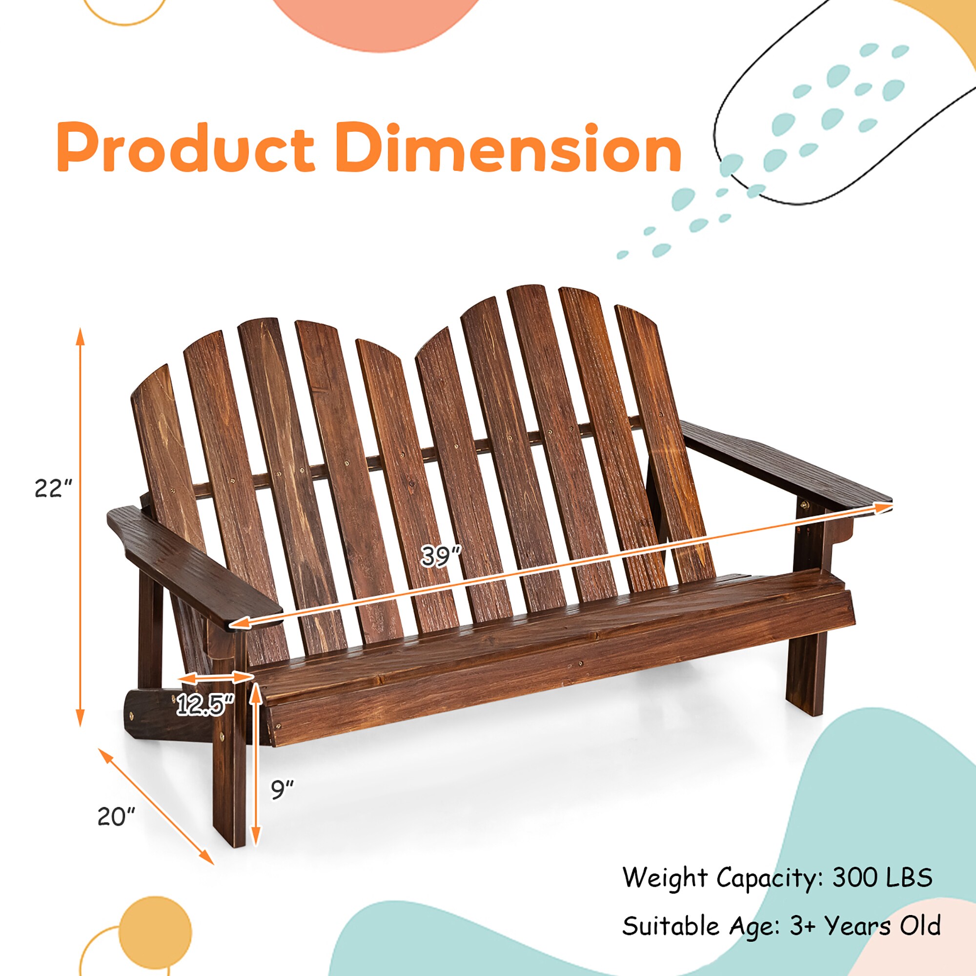 Costway NP11088CF Patio-Chairs - View #2