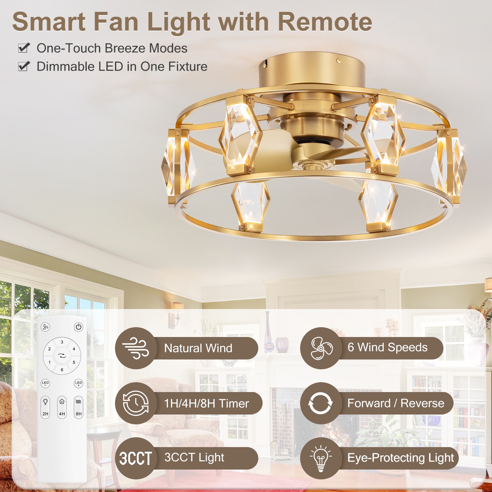 Breezary 31011-BS Ceiling-Fans - View #12