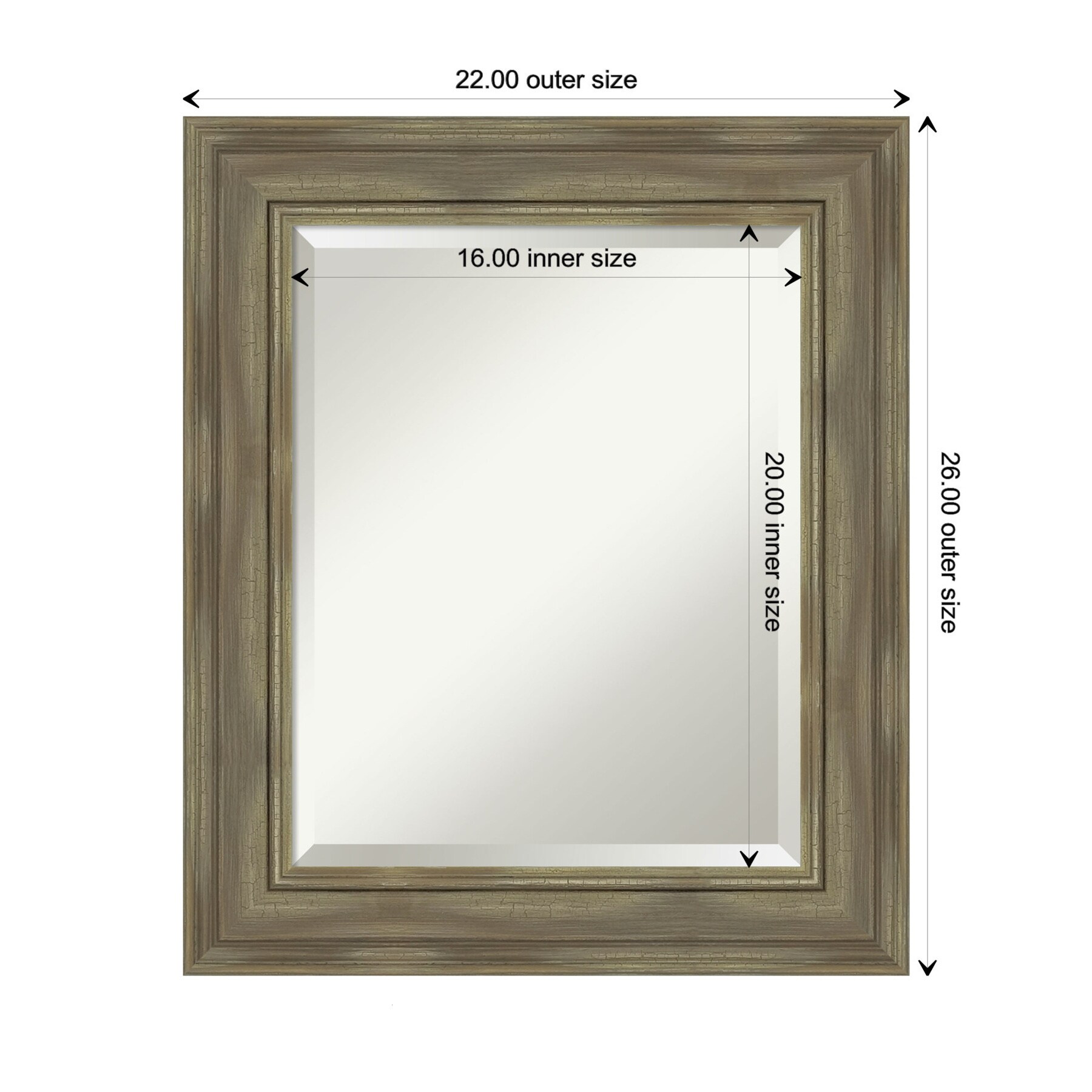 Amanti Art DSW4094437 Framed-Bath-Mirrors - View #4