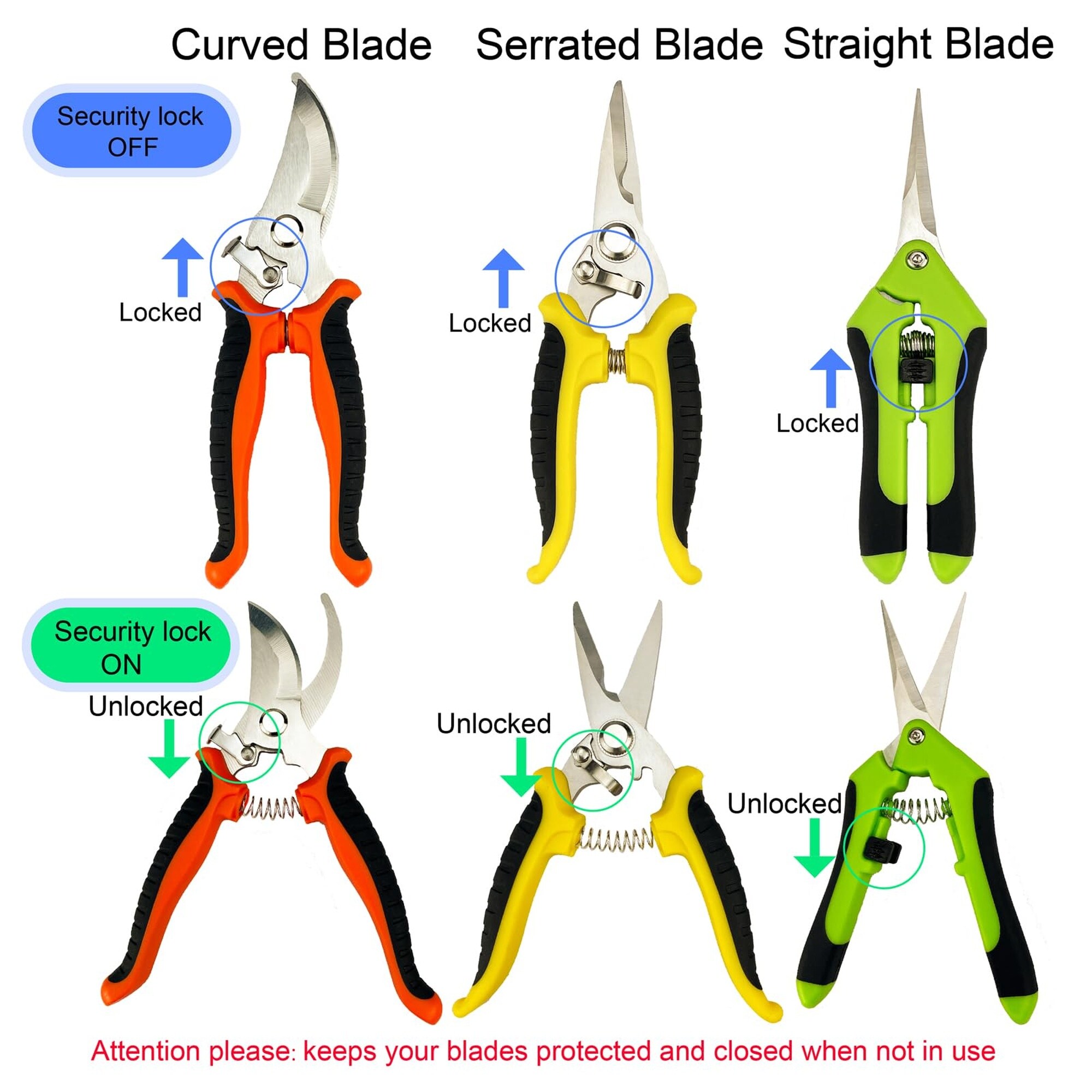 Numhew NHDREW402320 Hand-Pruners - View #6