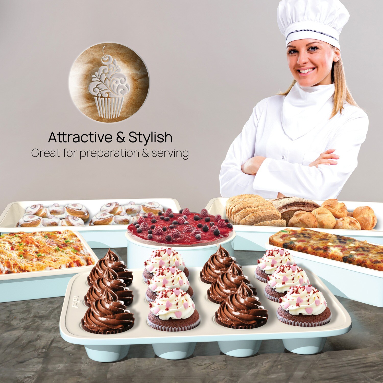 NutriChef NCBK6CT5 bakeware - View #8