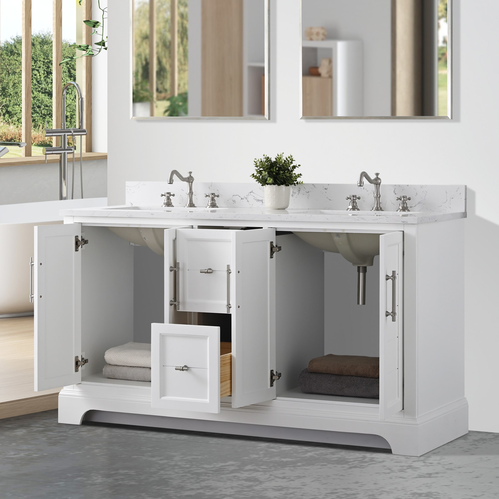 Vanity Art VA5060-DW Bath-Vanity-Combo - View #3