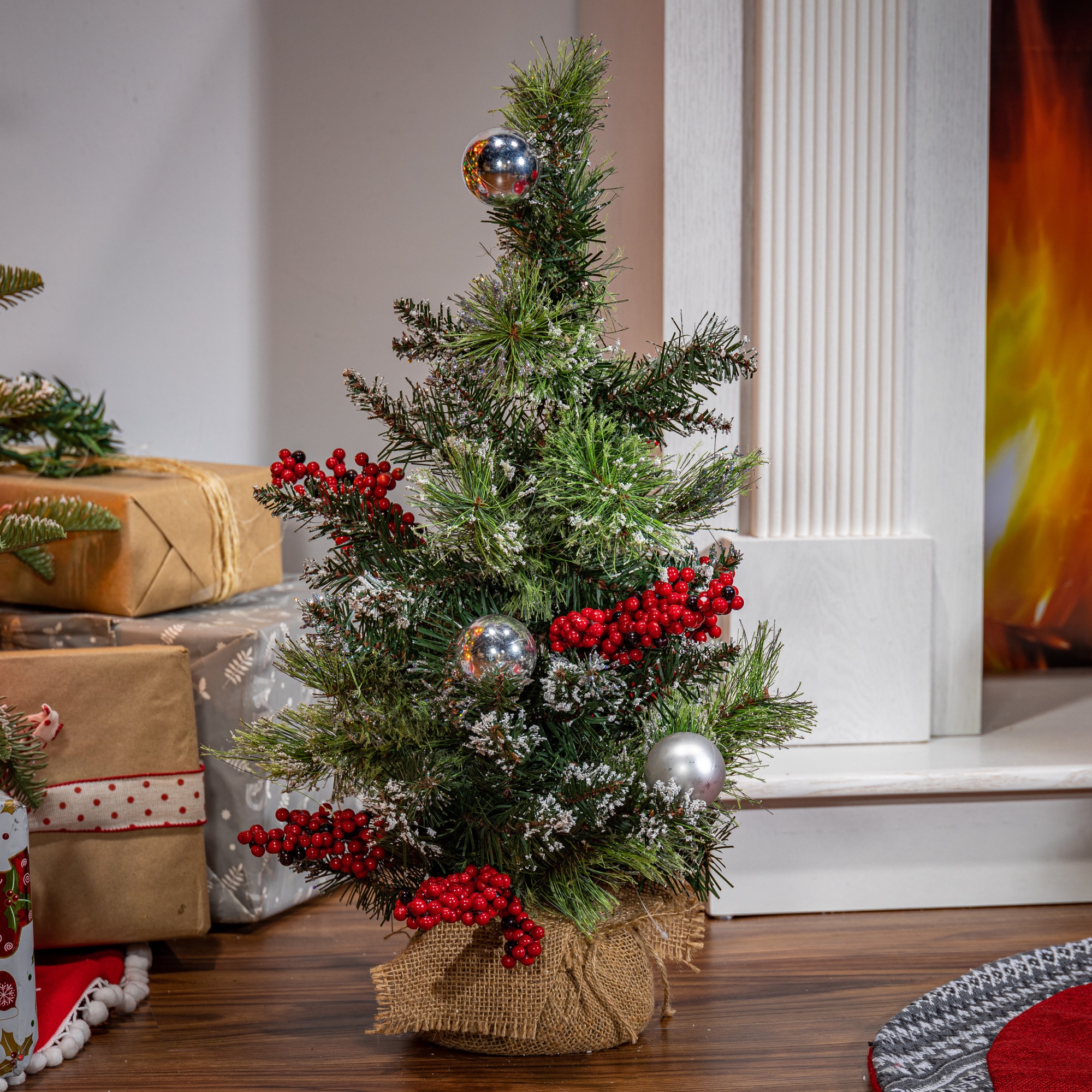 Gerson International 2363960EC Artificial-Christmas-Trees - View #4