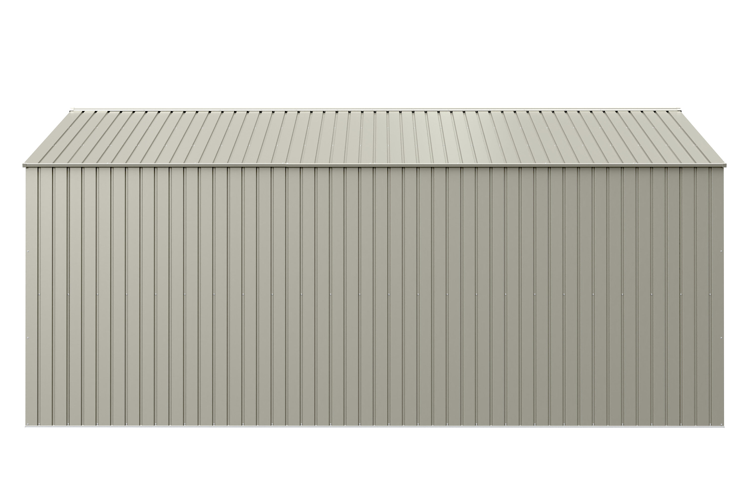 Elite 14 ft. x 16 ft. Cool Grey Steel Storage Shed