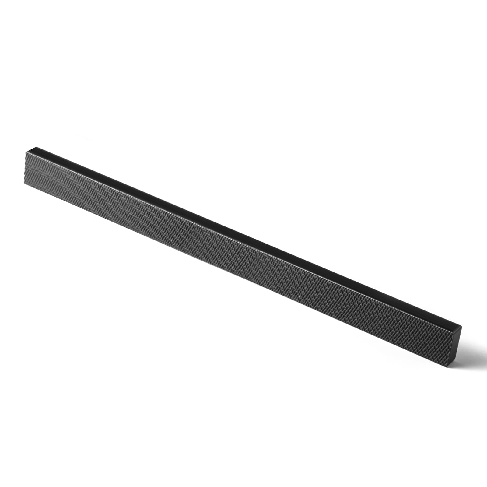 Miaokesen 1888B-256 10-1/16-in , 256mm Center to Center Matte Black Rectangular Bail/Drop 6 -Pack