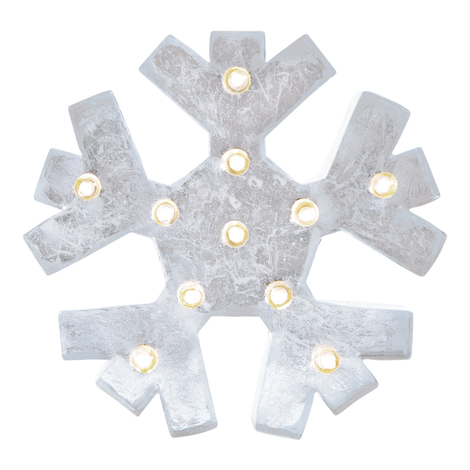 Holiday Living B12908 11-in Lighted Snowflake