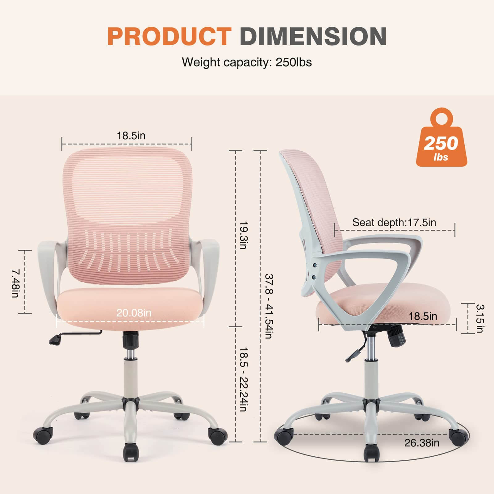 Maocao Hoom JL1135042 Office-Chairs - View #3